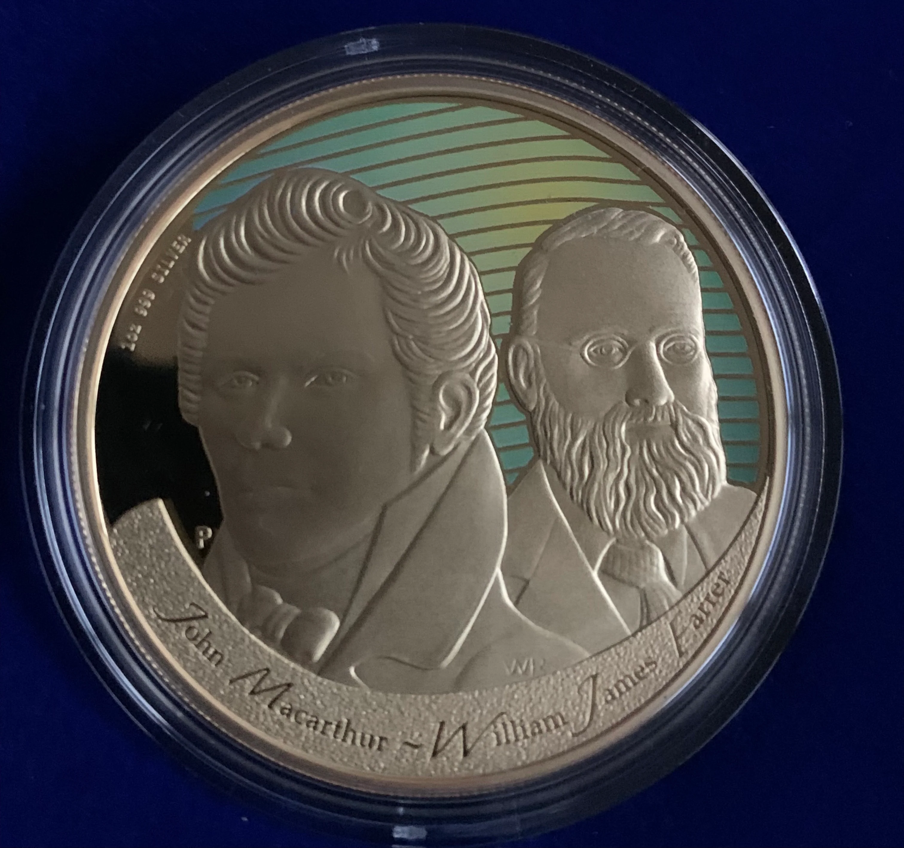 Australia 2006 Perth Mint $1 set of 5 Figures of Note 1oz .999 Proof Silver Coin - Image 7