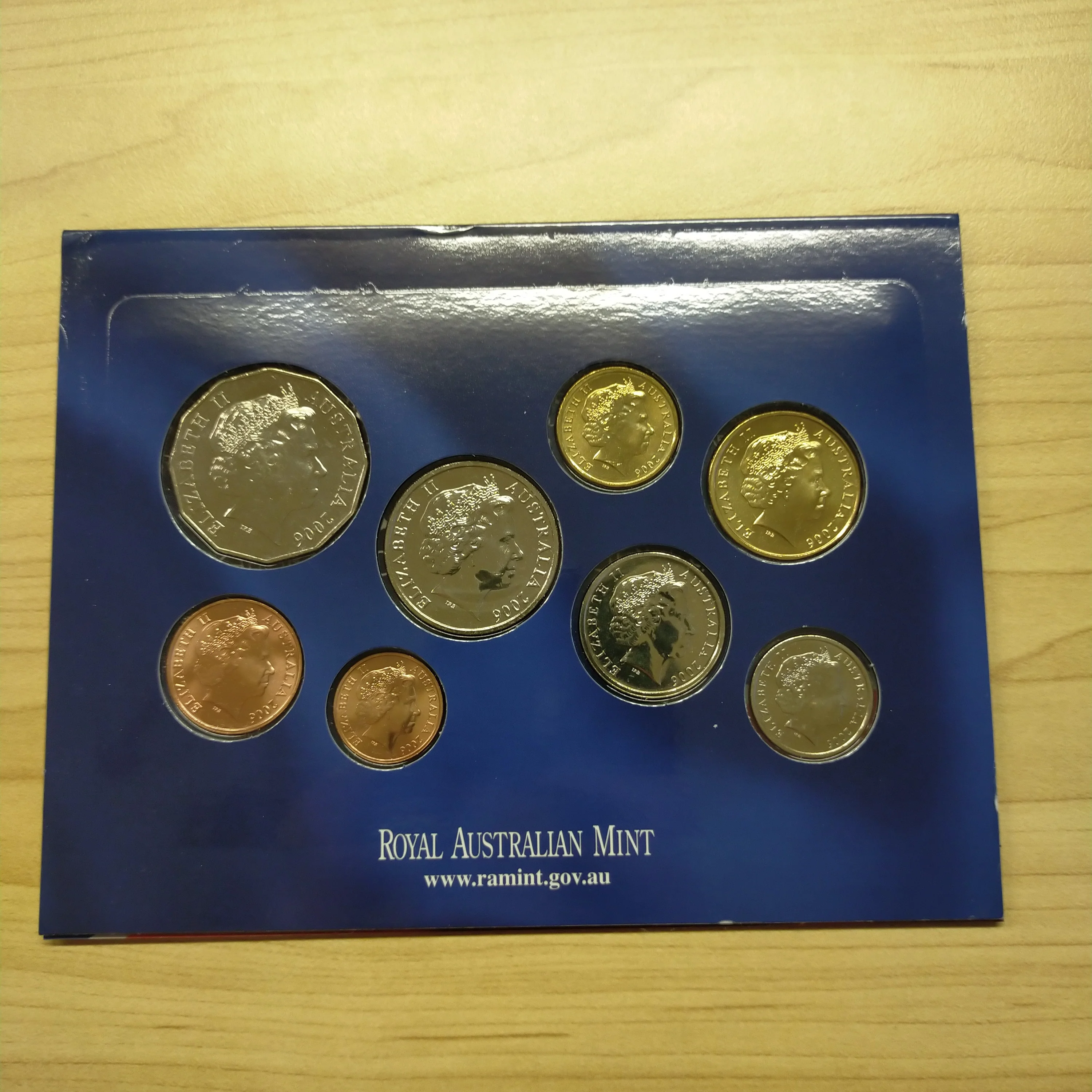 Australia 2006 Royal Australian Mint World Money Fair Berlin Overprint Uncirculated Year Coin Set - Image 4