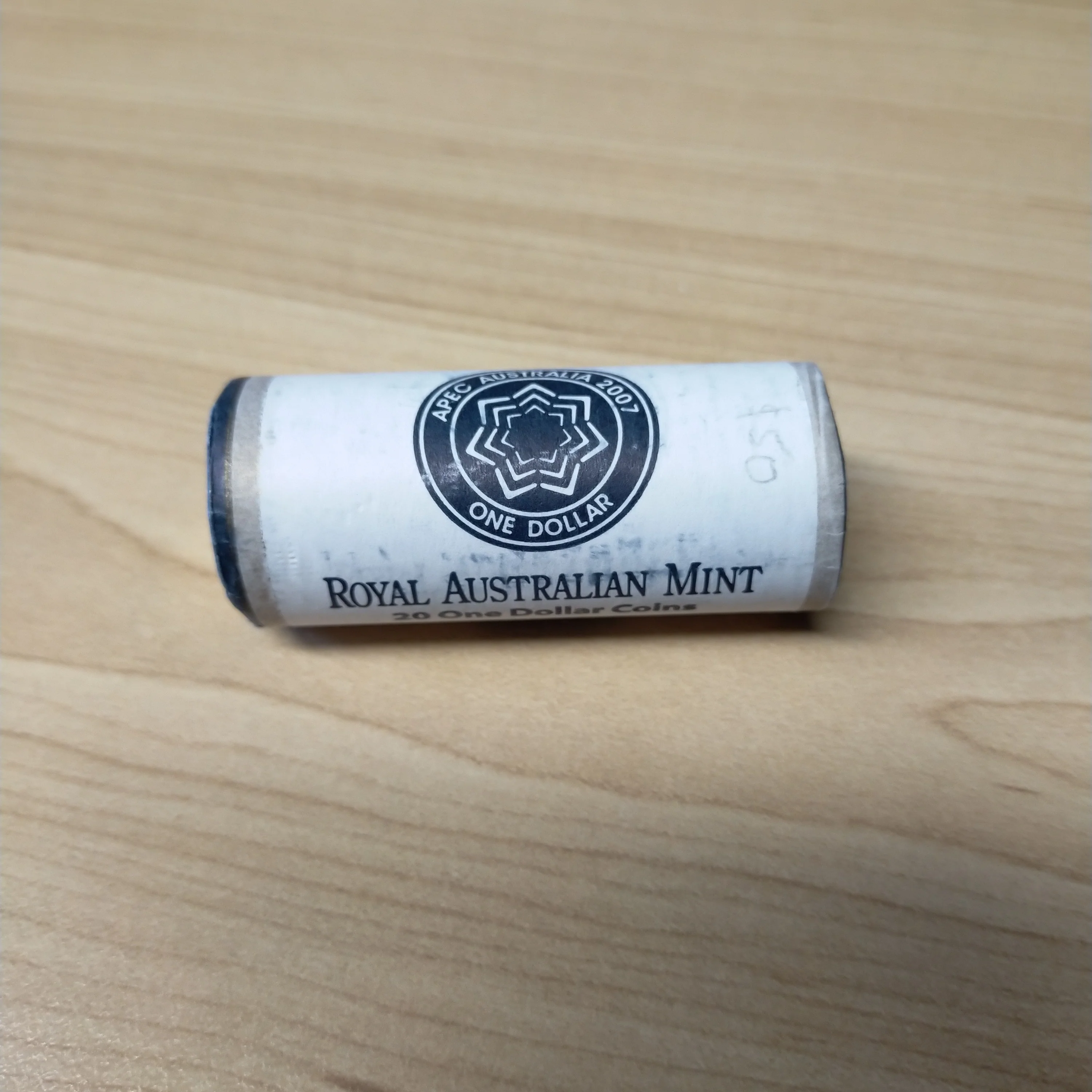 Australia 2007 Royal Australian Mint $1 APEC Australia Uncirculated Coin RAM Mint Roll - Image 2