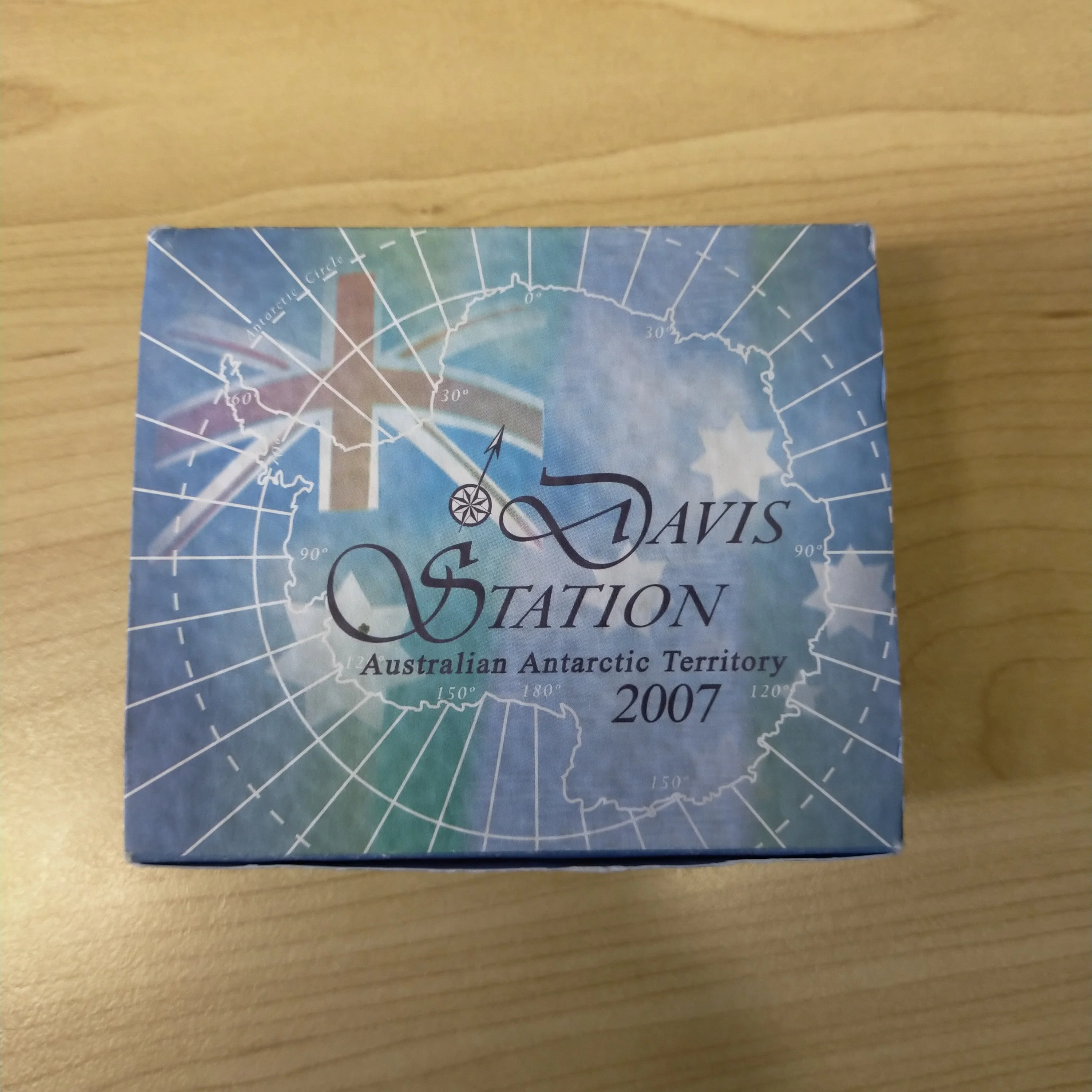 2007 Australian Antarctic Territory $1 Davis Station 1oz Silver Proof Coin - NO CERTIFICATE - Image 4