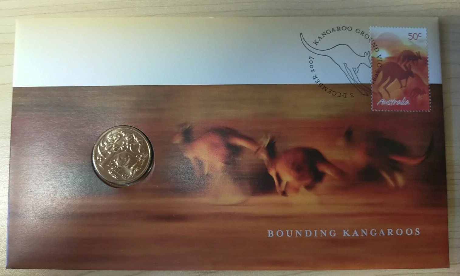 2007 Bounding Kangaroos PNC First Day Of Issue