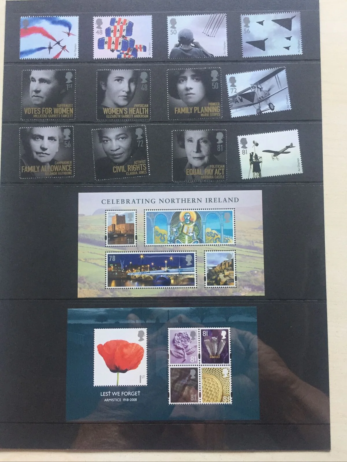 GB Great Britain 2008 Royal Mail Stamp Collectors Pack. Includes Years Issues. - Image 5