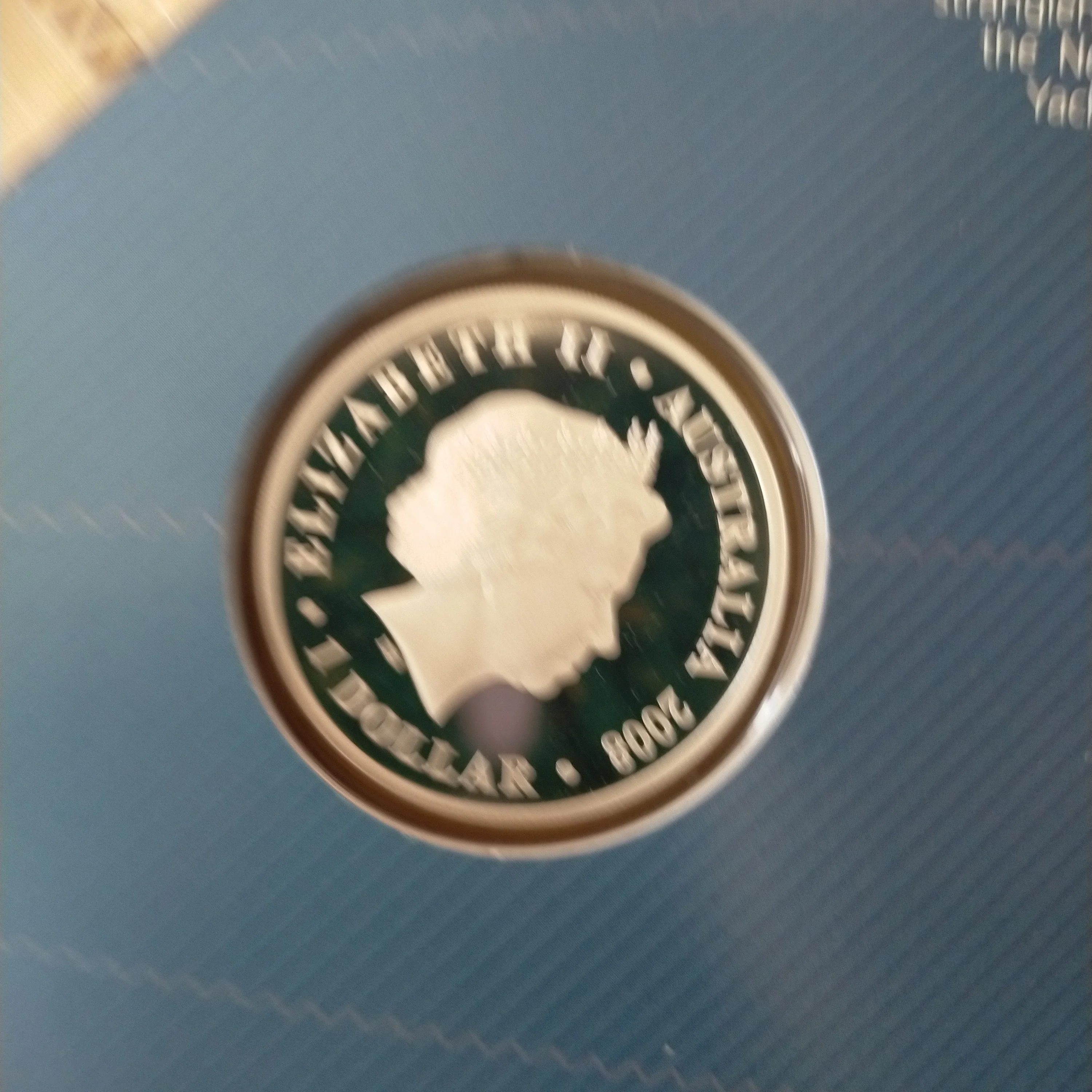 Australia USA 2008 Perth Mint $1 25th Anniversary of Australia II America's Cup Victory 1oz .999 Proof Silver Coin - Image 5