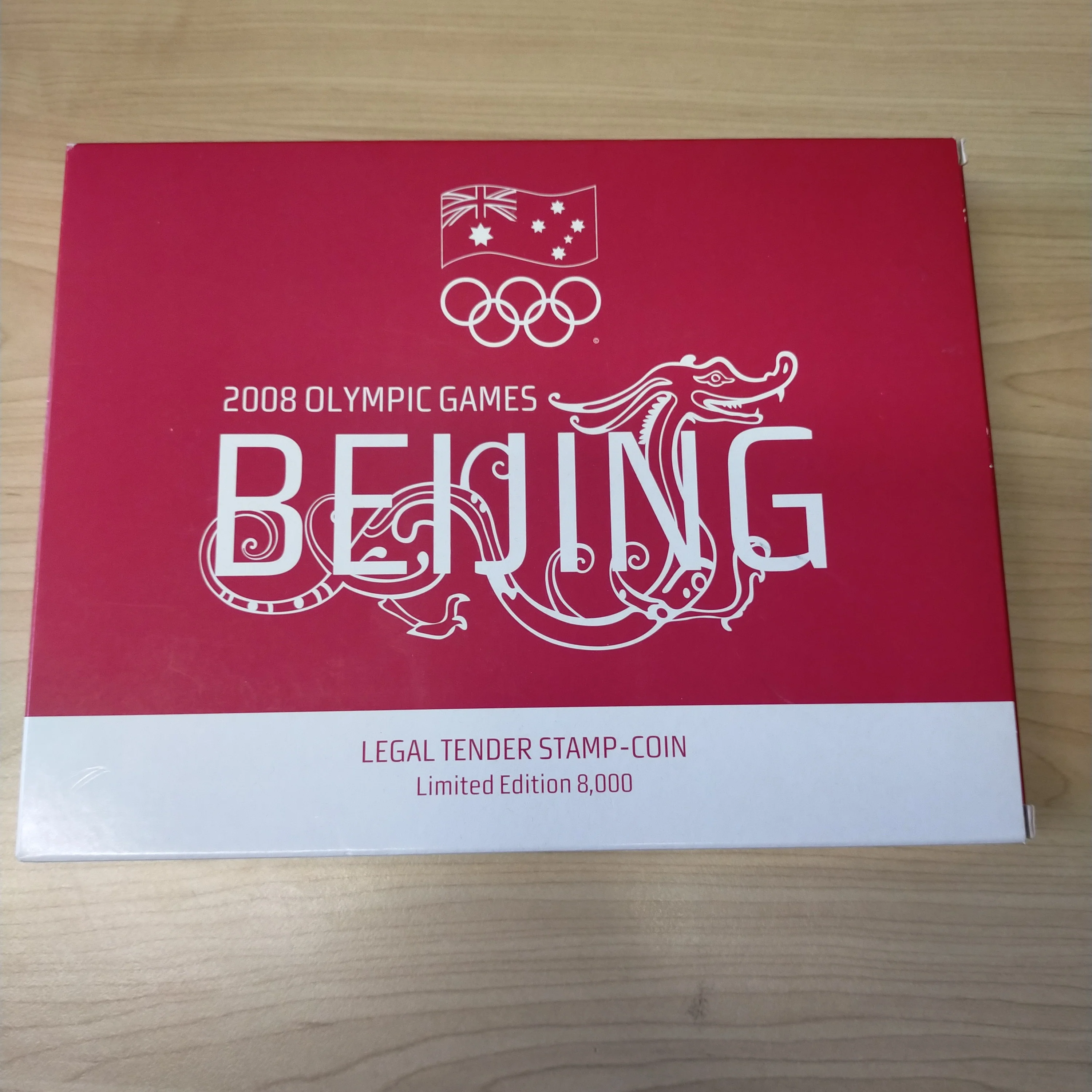 Australia 2008 Perth Mint 50c Beijing Olympic Games 1/2oz .999 Proof Silver Coin and Stamp Set - Image 5