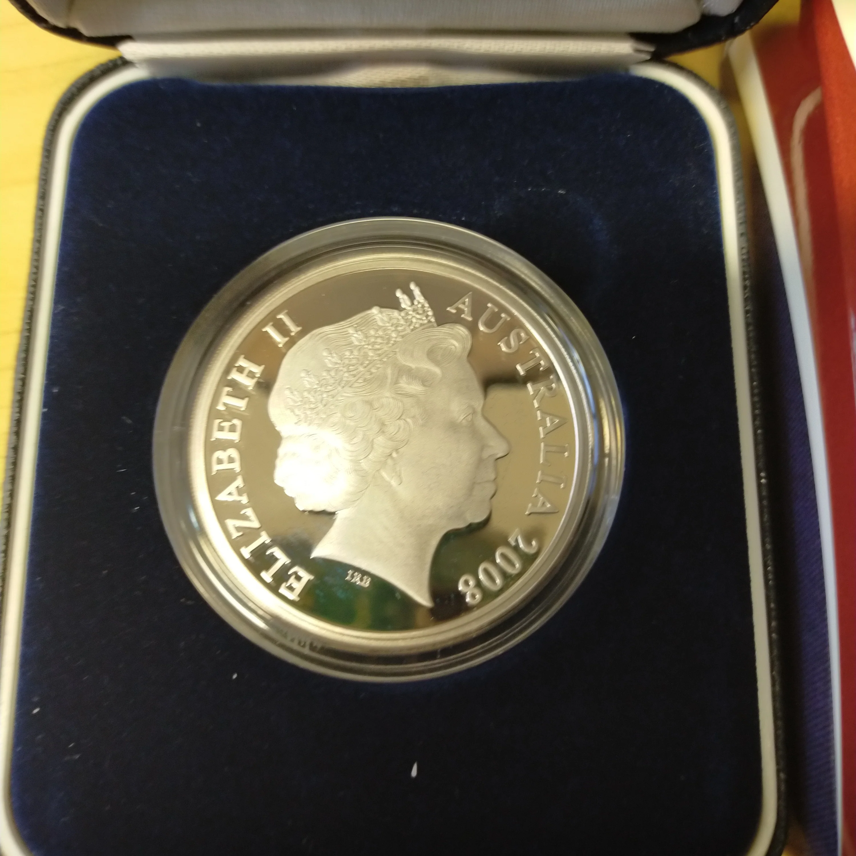 Australia 2008 Royal Australian Mint $5 Centenary of Scouts Australia .999 Silver Proof Coin - Image 3