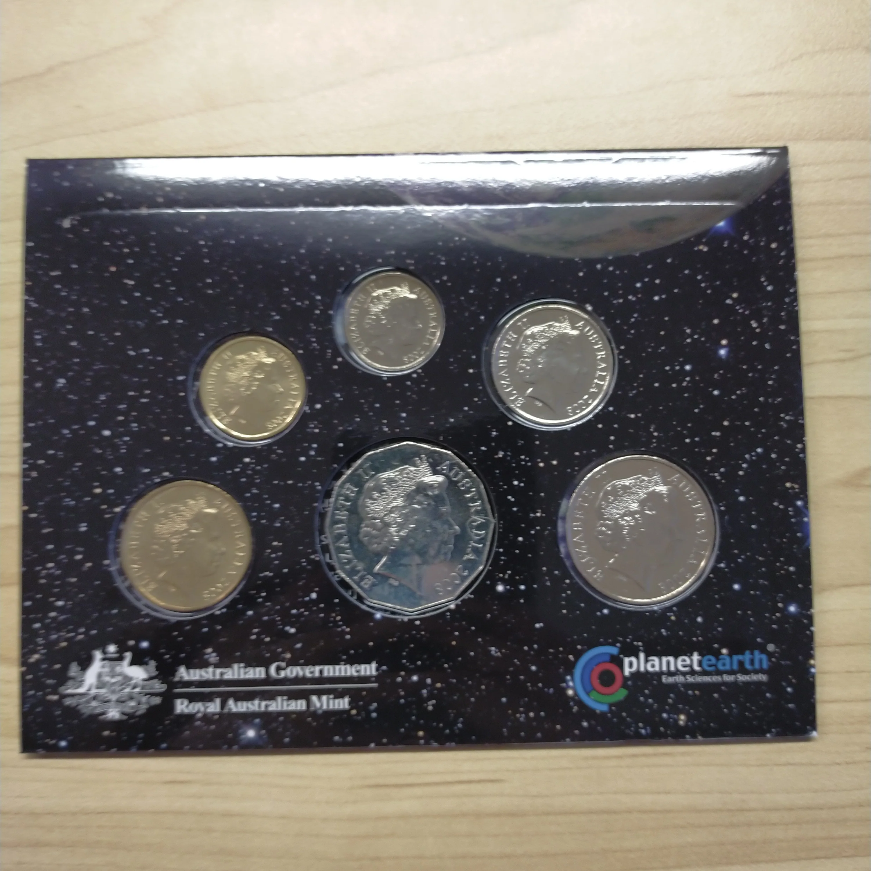 Australia 2008 Royal Australian Mint World Money Fair Berlin Overprint Uncirculated Year Coin Set - Image 4
