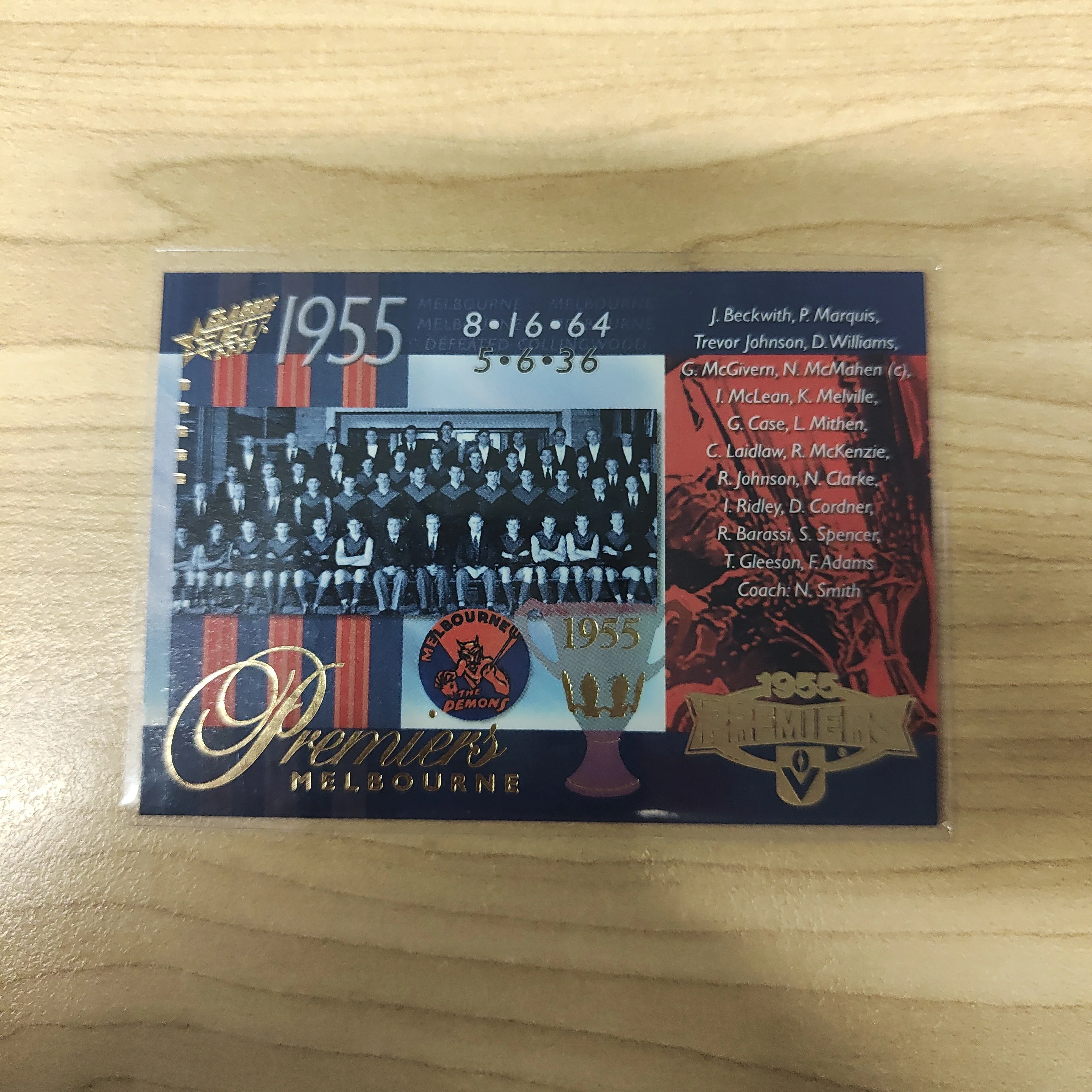 2008 Select Classic 1955 Premiership Commemorative Melbourne No.267