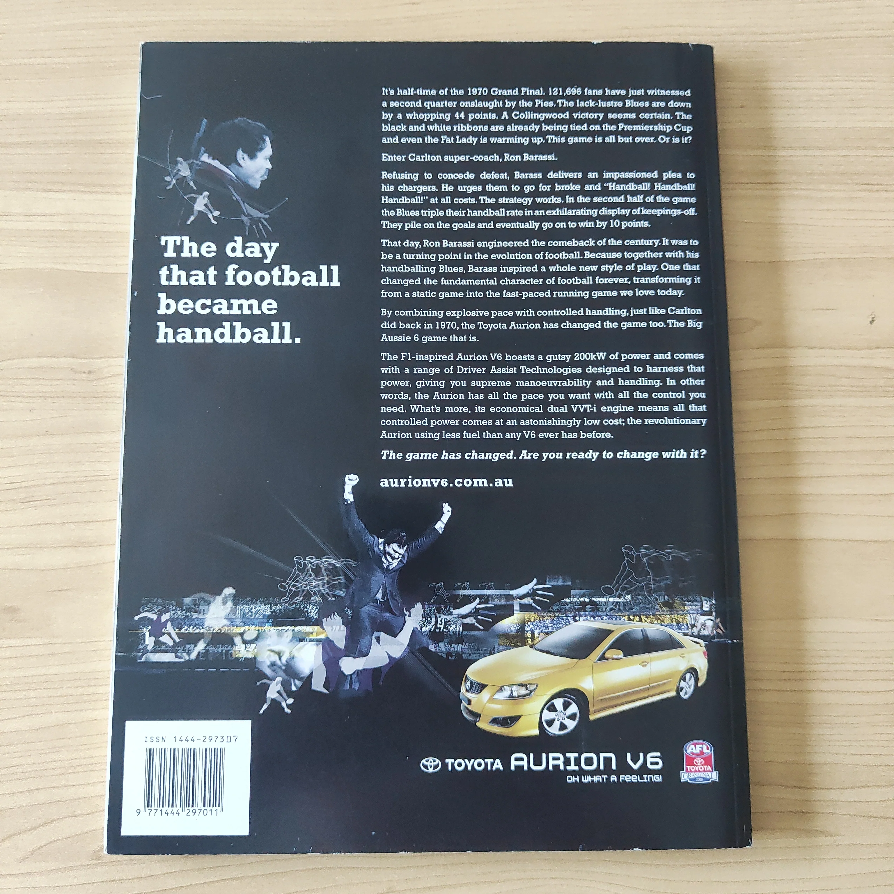 2008 Sept 27 AFL Grand Final Football Record Geelong v Hawthorn SIGNED BY SAM MITCHELL - Image 4