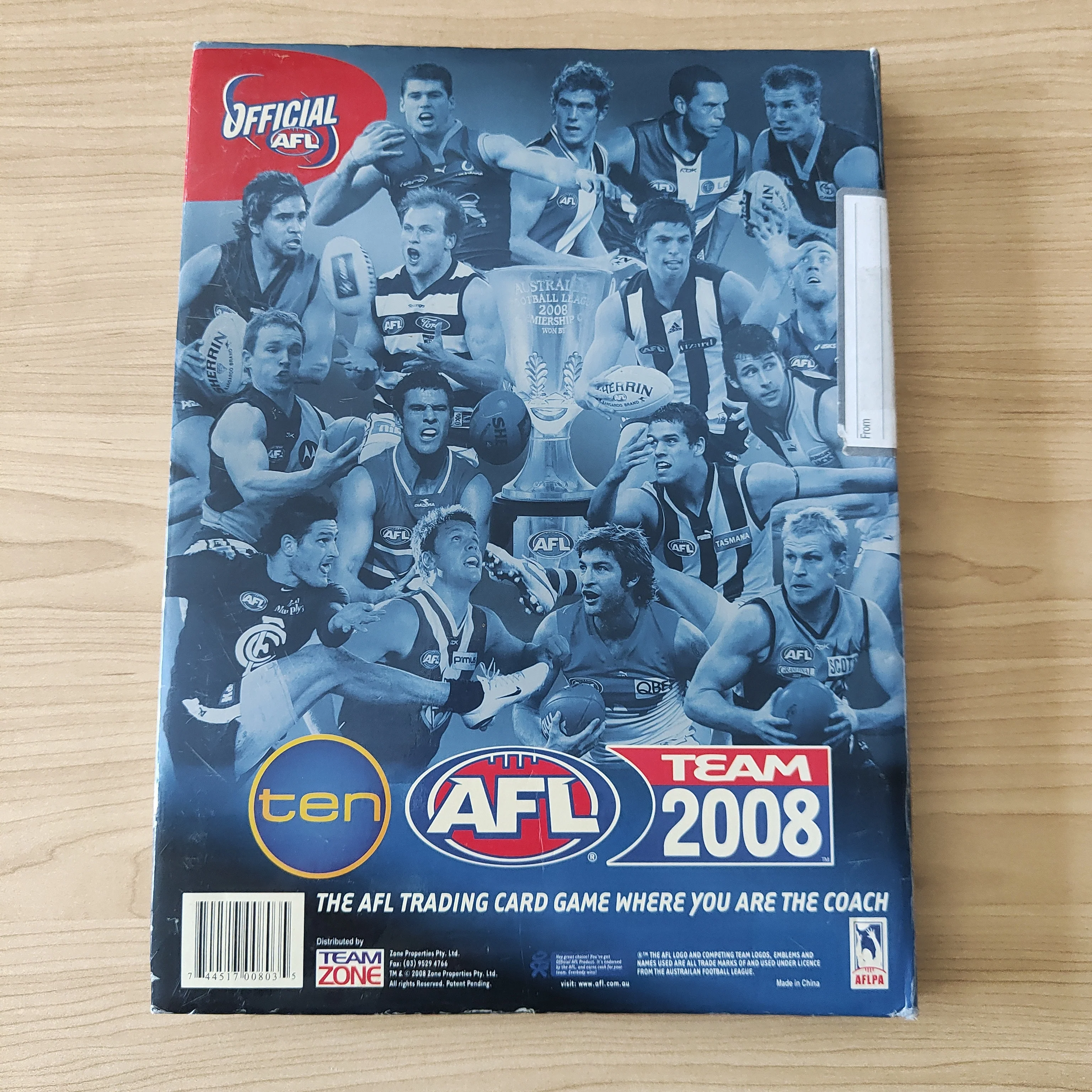 2008 Teamcoach Complete Silver Football Card Set In Album - Image 12