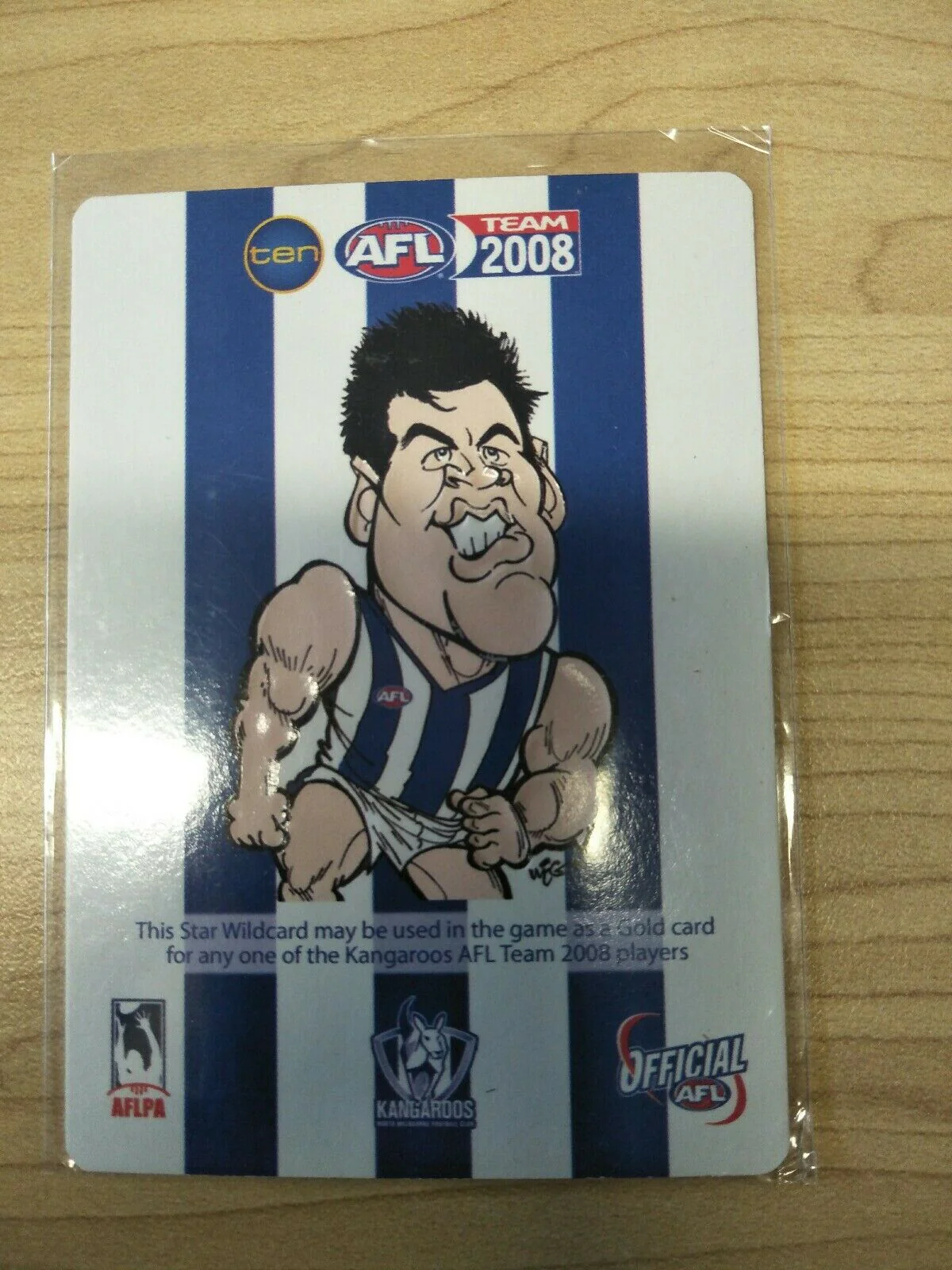 2008 Teamcoach Star Wildcard Hamish McIntosh North Melbourne SW-09 - Image 2