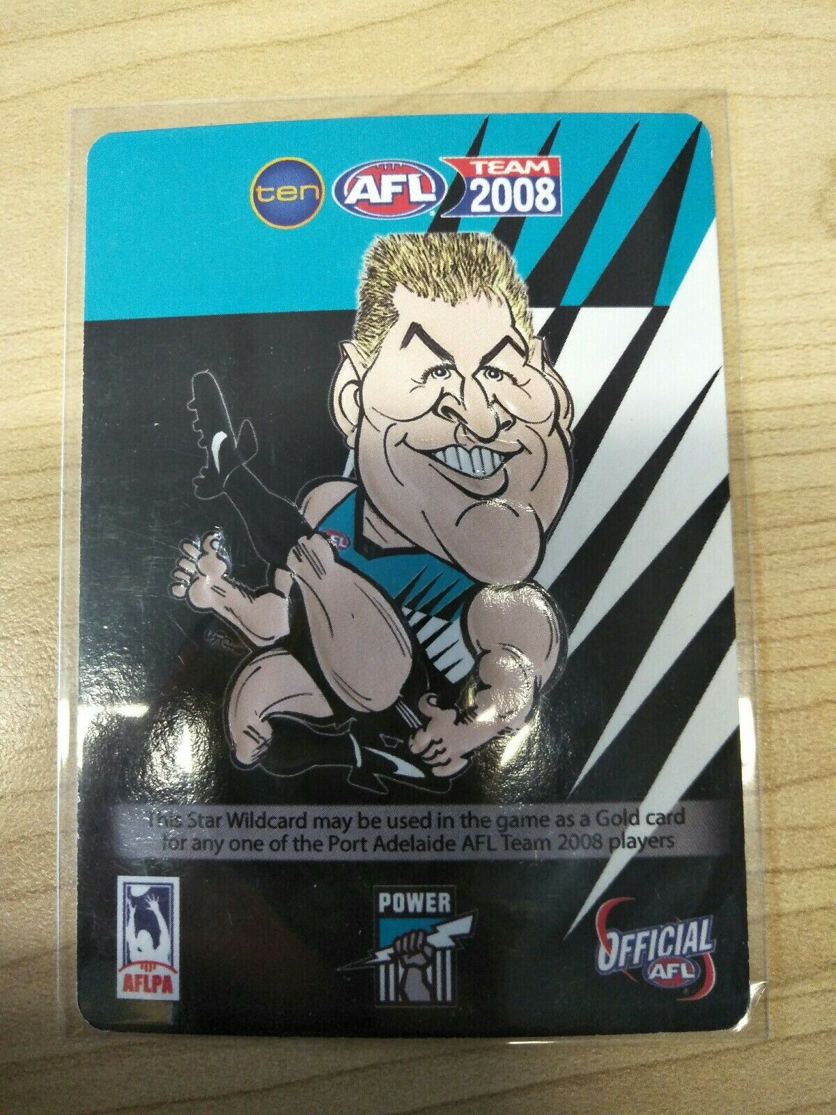 2008 Teamcoach Star Wildcard Kane Cornes Port Adelaide SW-11 - Image 2