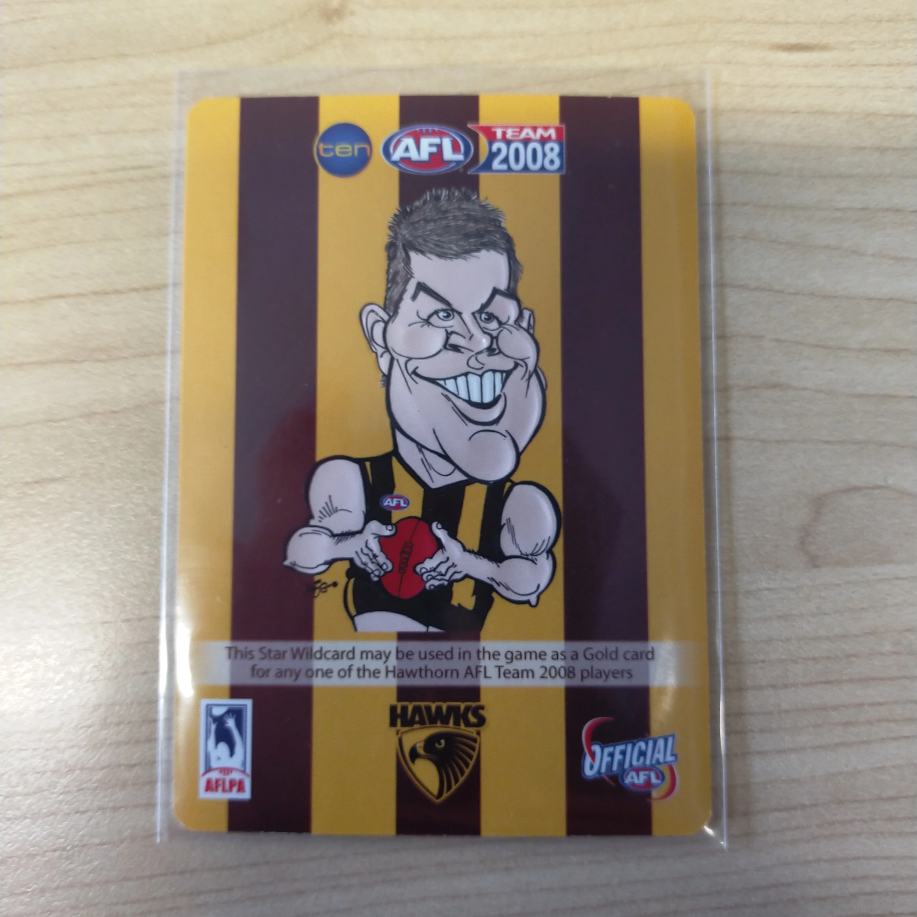 2008 Teamcoach Star Wildcard Sam Mitchell Hawthorn SW-08 - Image 2