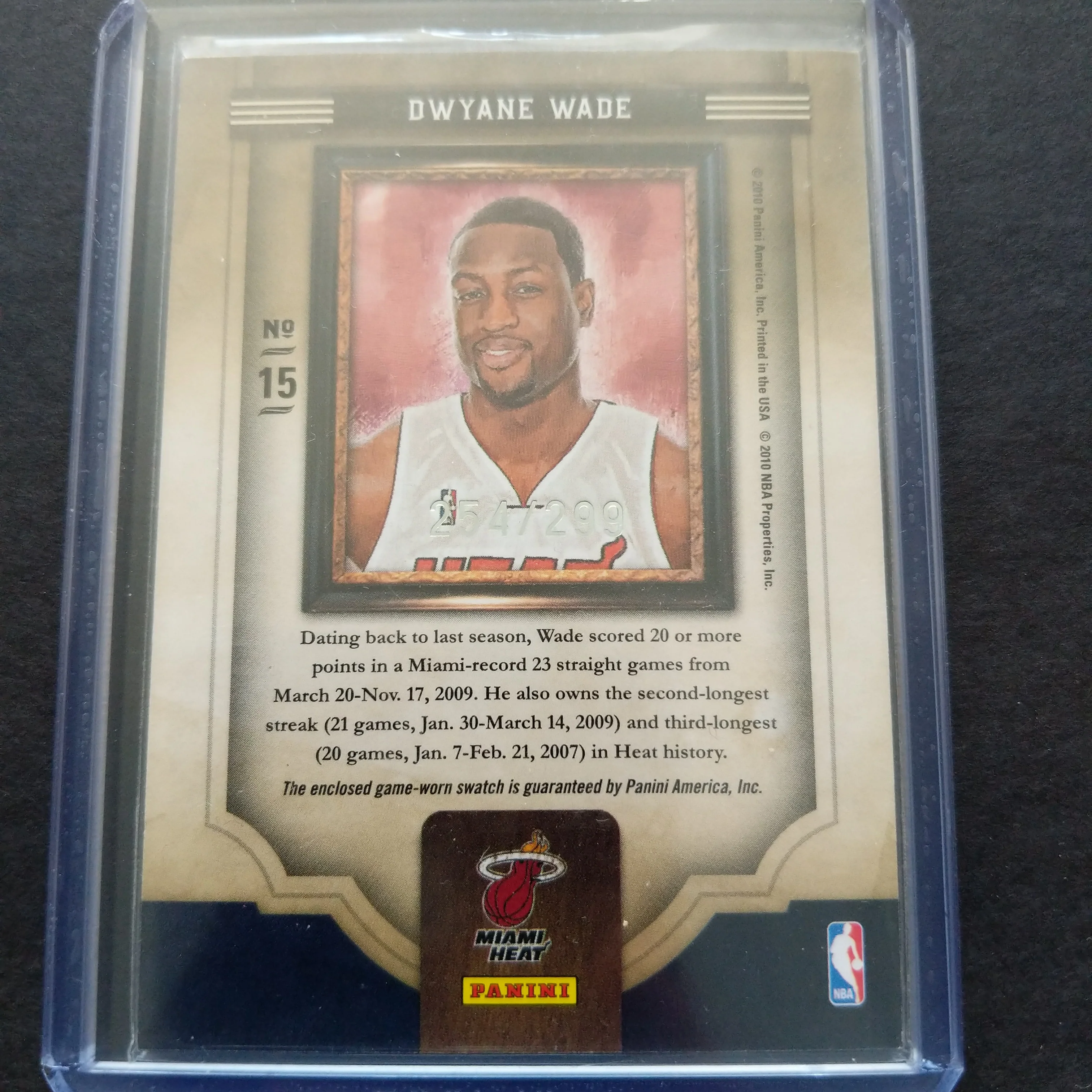 2009-10 Panini Court Kings Dwayne Wade - Image 2