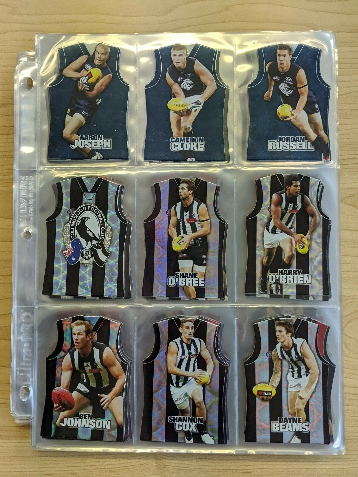 2009 AFL Select Pinnacle Die Cuts Complete Set - Image 2
