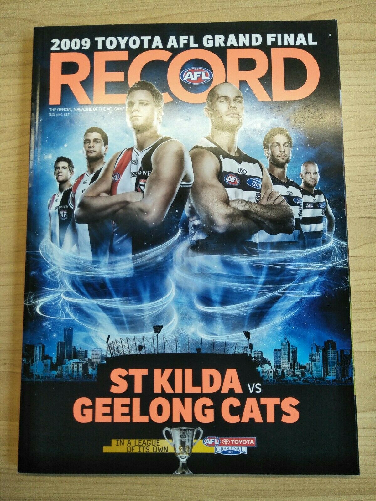2009 AFL Grand Final Football Record St Kilda v Geelong