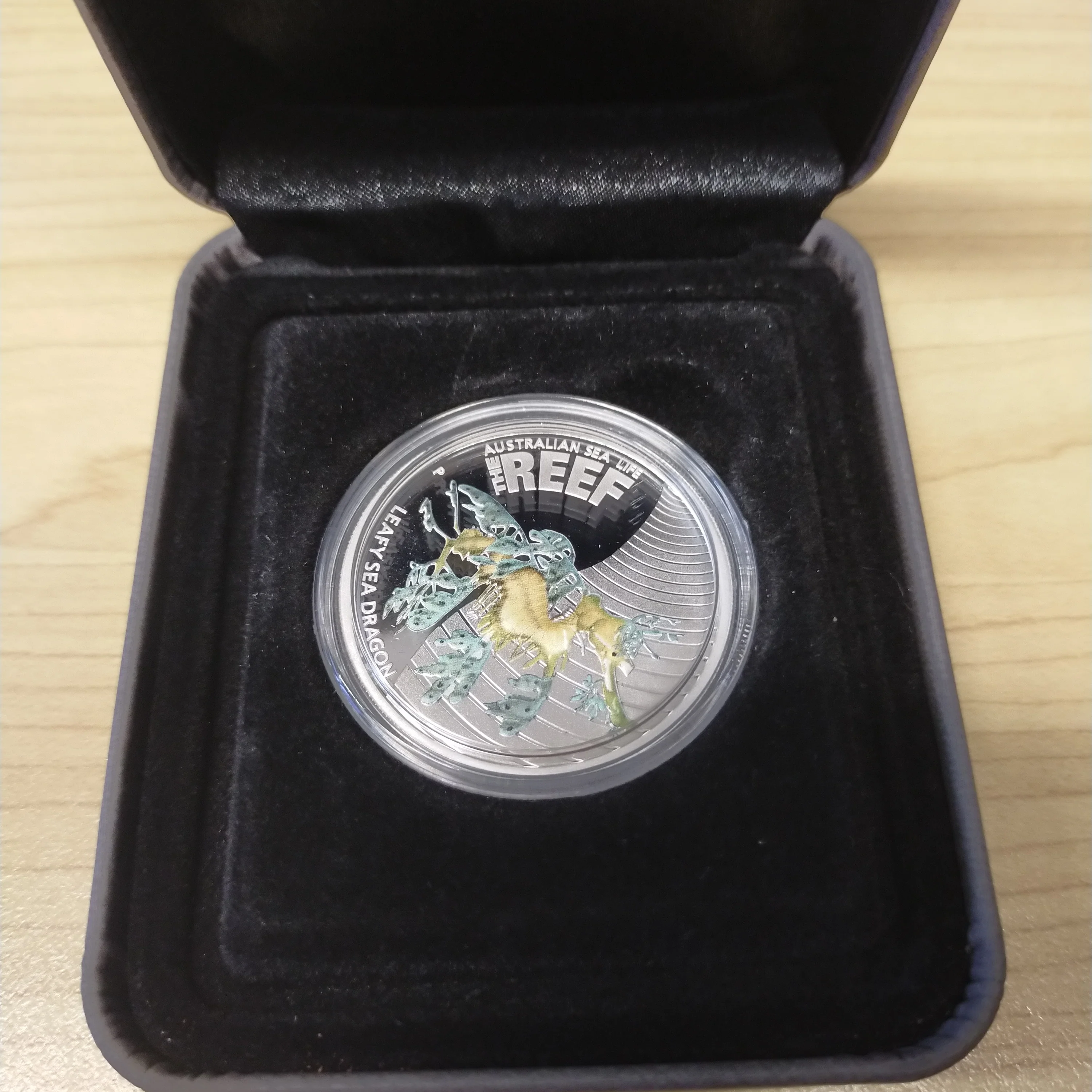 Australia 2009 Perth Mint Australian Sea Life The Reef Series 1 Set of 5 1/2oz Silver Coins - Image 3