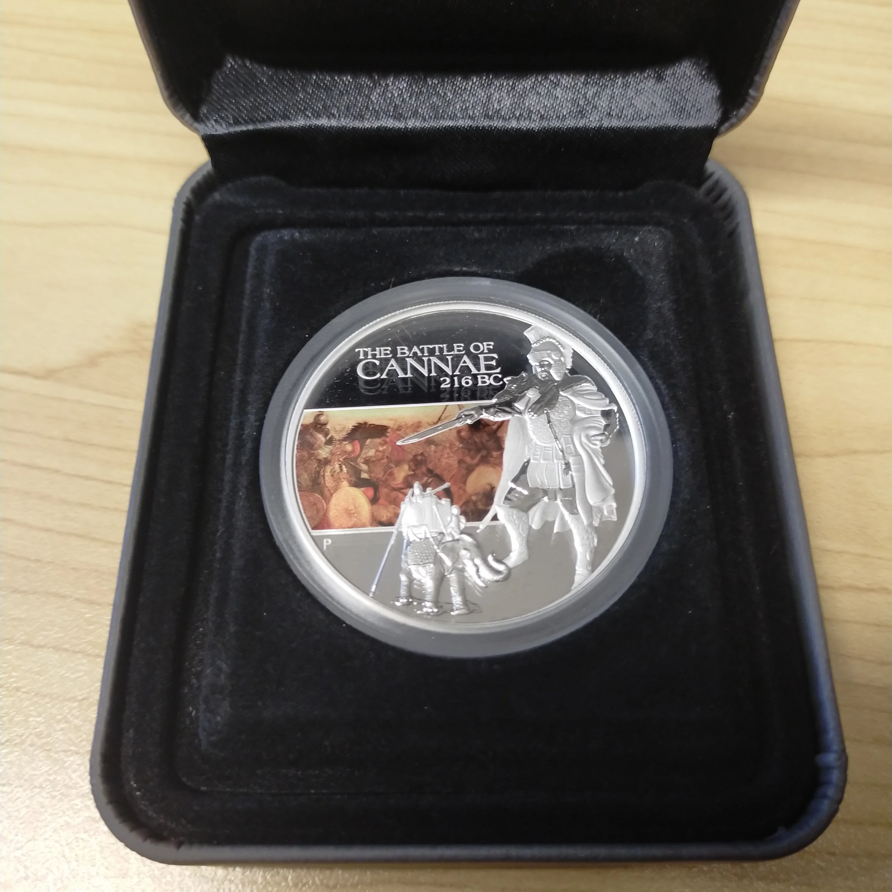 Australia 2009 Perth Mint Famous Battles in History Set of 5 1oz Silver Coins - Image 3
