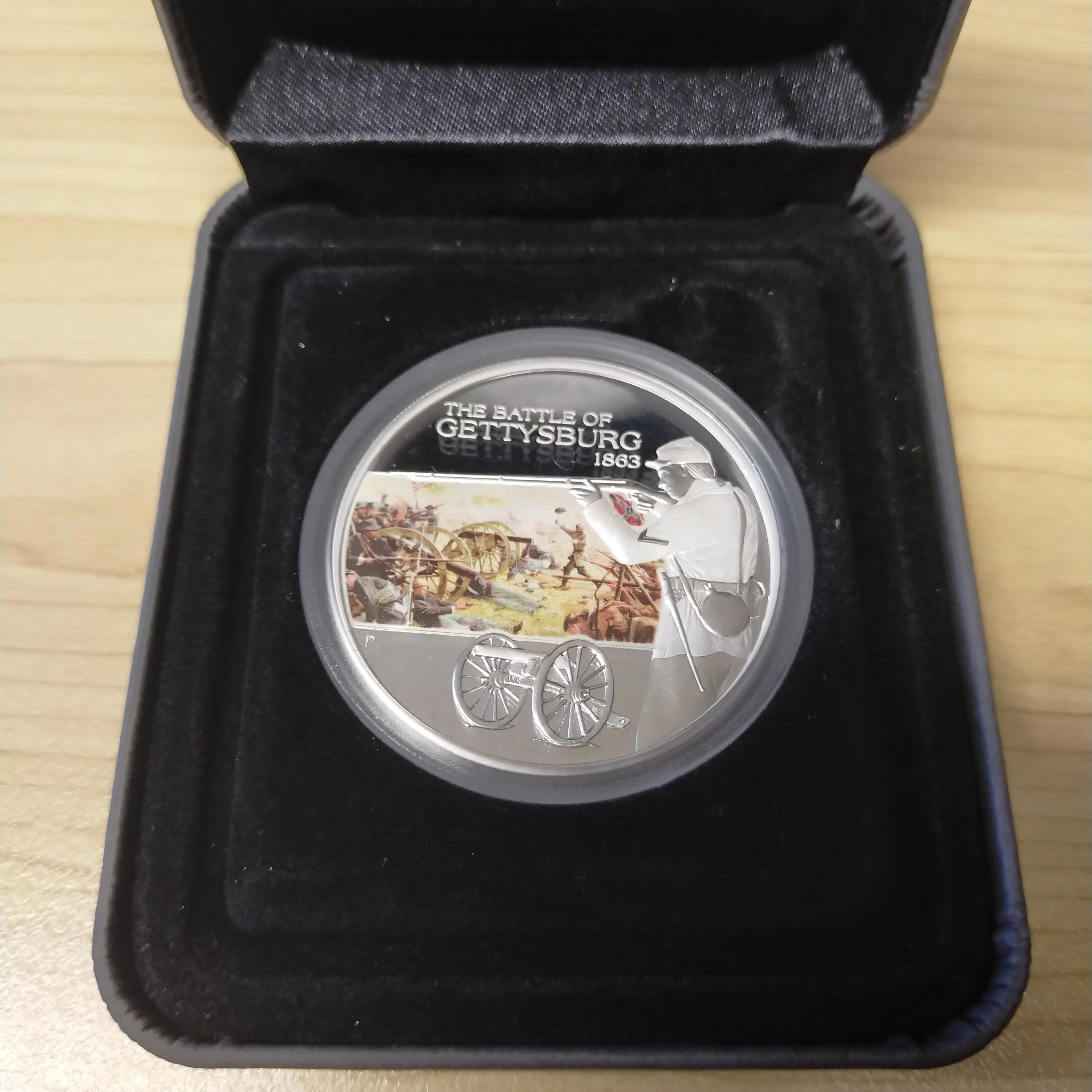 Australia 2009 Perth Mint Famous Battles in History Set of 5 1oz Silver Coins - Image 6
