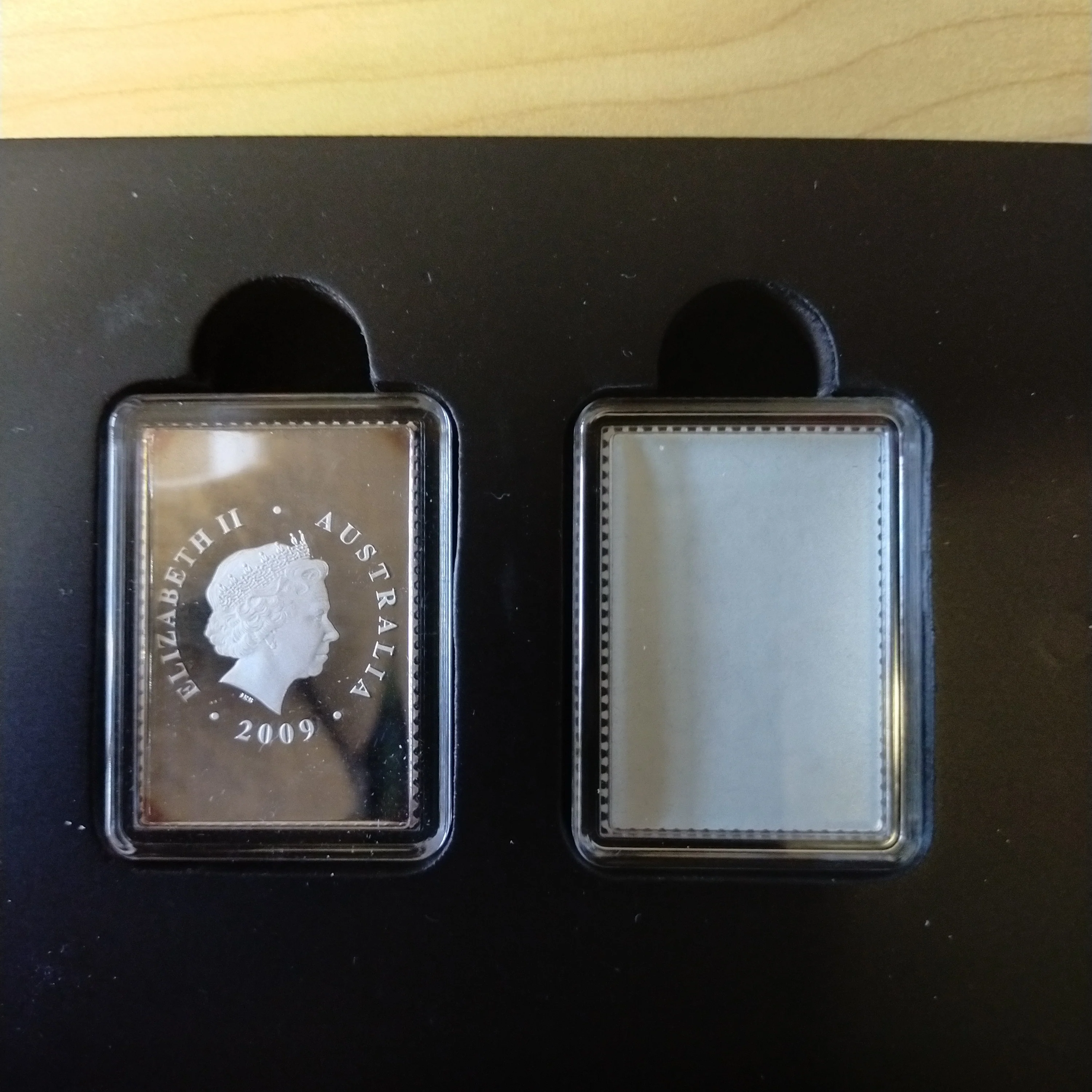 Australia 2009 Perth Mint 55c 200 Years Australia Post Home Delivery 1/2oz .999 Proof Silver Coin and Stamp Set - Image 3