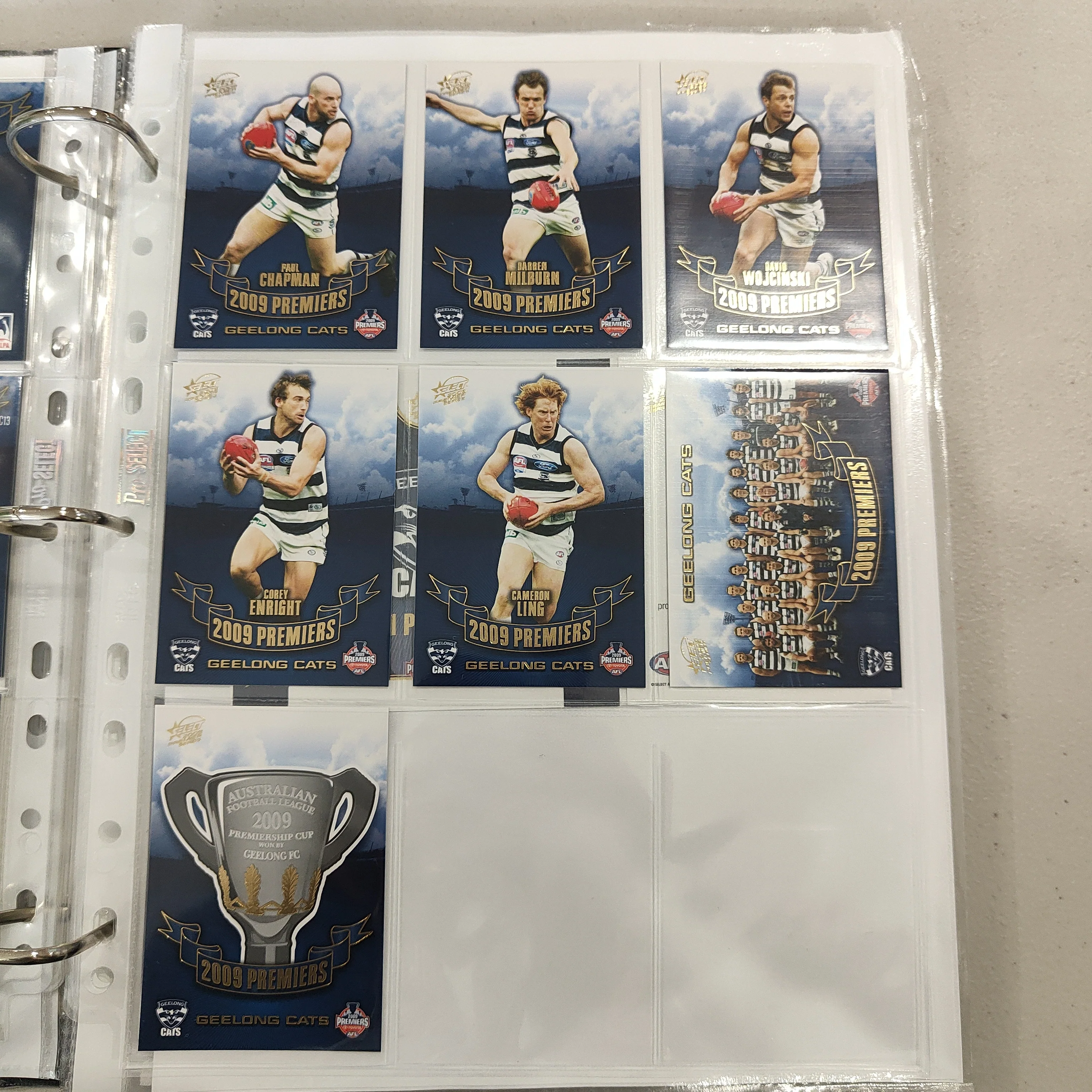 2009 Select Geelong Football Club Premiership Boxed Football Card Set - Image 3