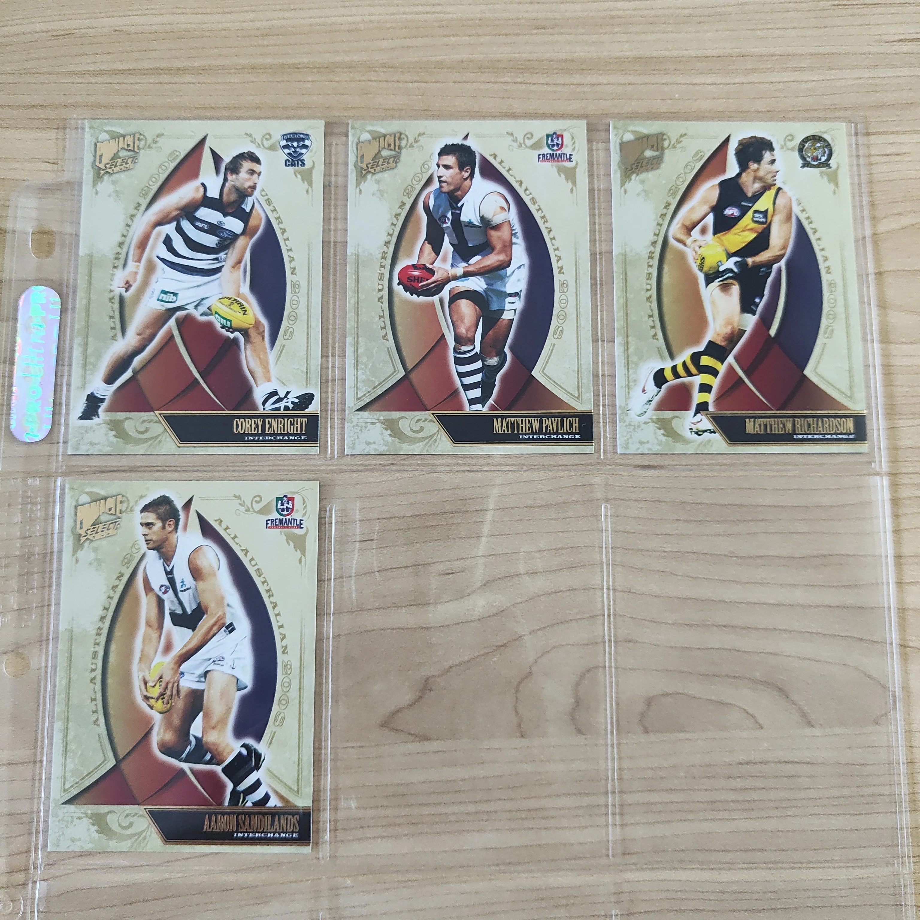 2009 Select Pinnacle All Australian Set of 22 Cards - Image 5