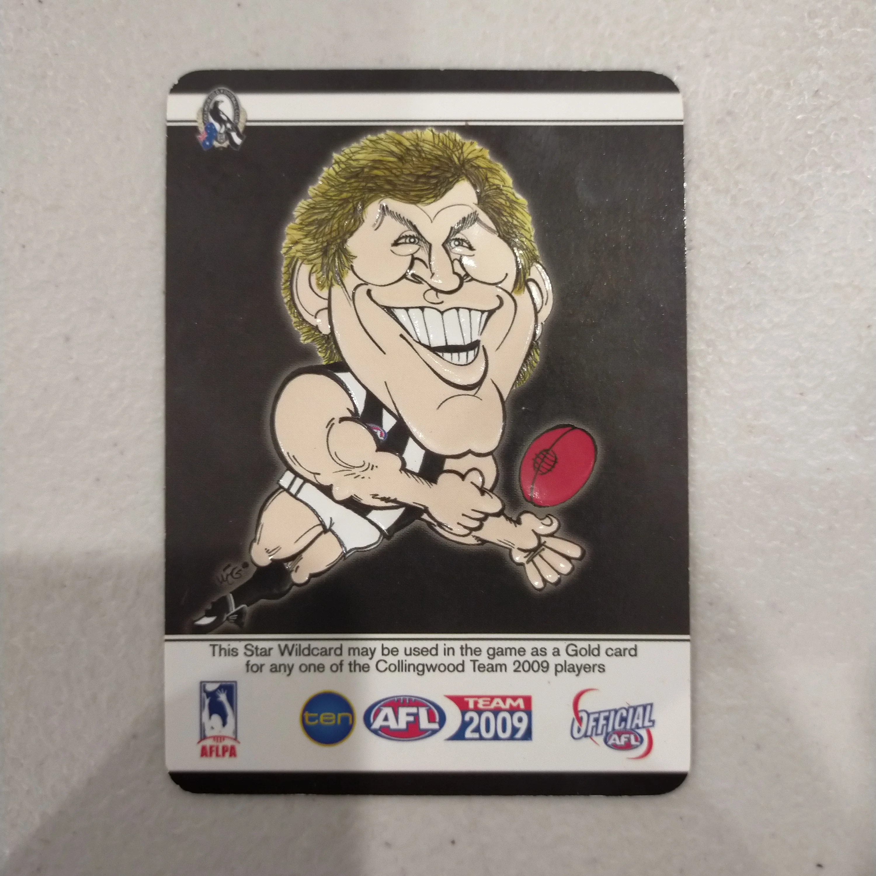 2009 Teamcoach Star Wildcard Travis Cloke Collingwood SW-04 - Image 2
