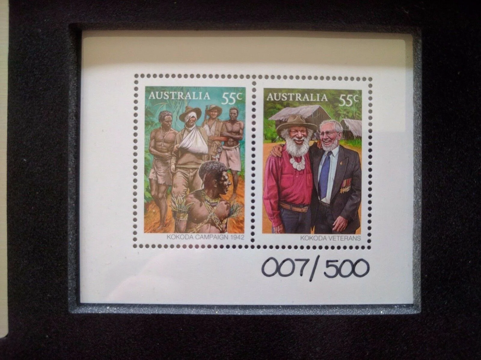 2010 Kokoda Trail Minisheet Limited Edition 007/500 - Image 3