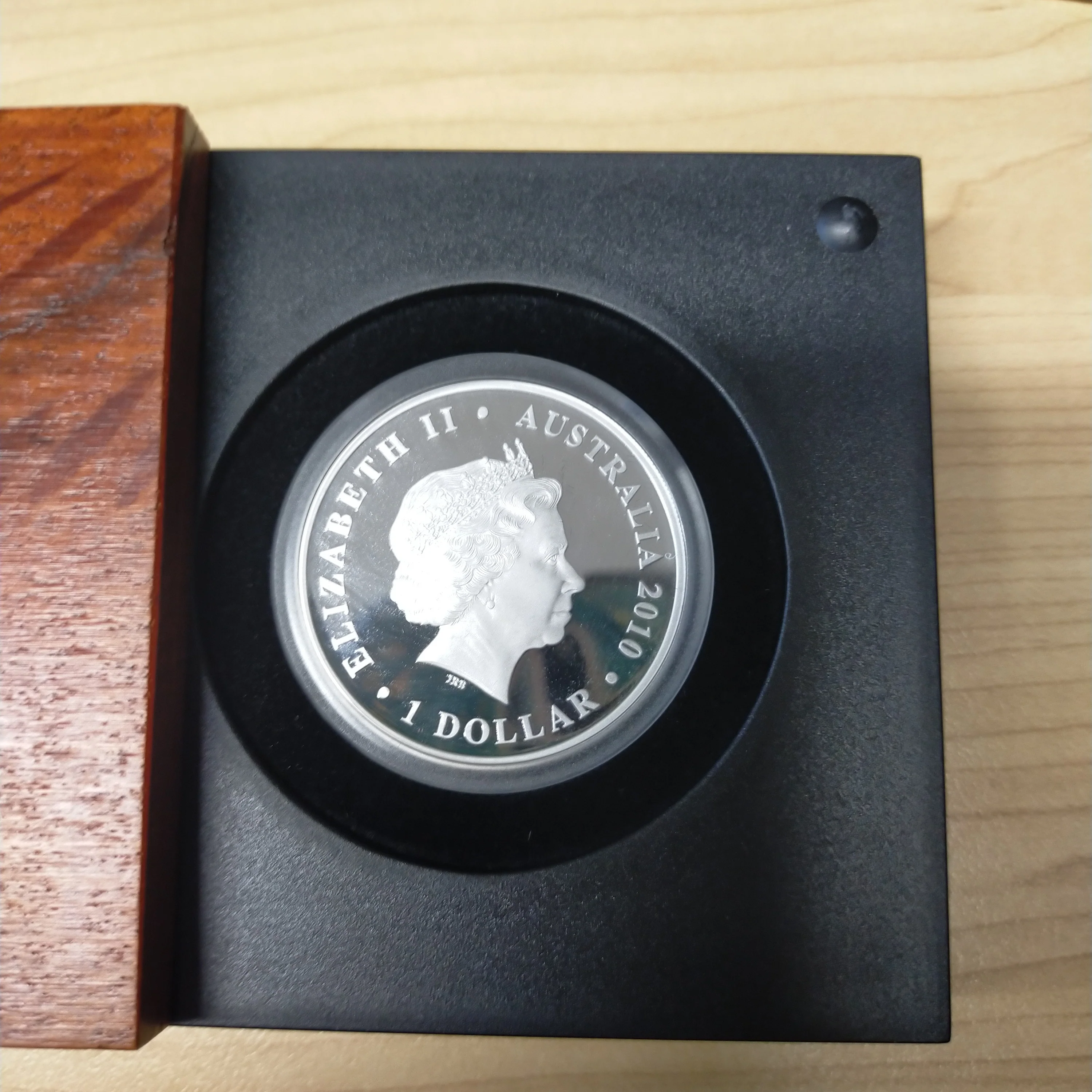 Australia 2010 Perth Mint $1 Burke & Wills 150 Year Anniversary 1oz .999 Silver Proof Coin - Image 3