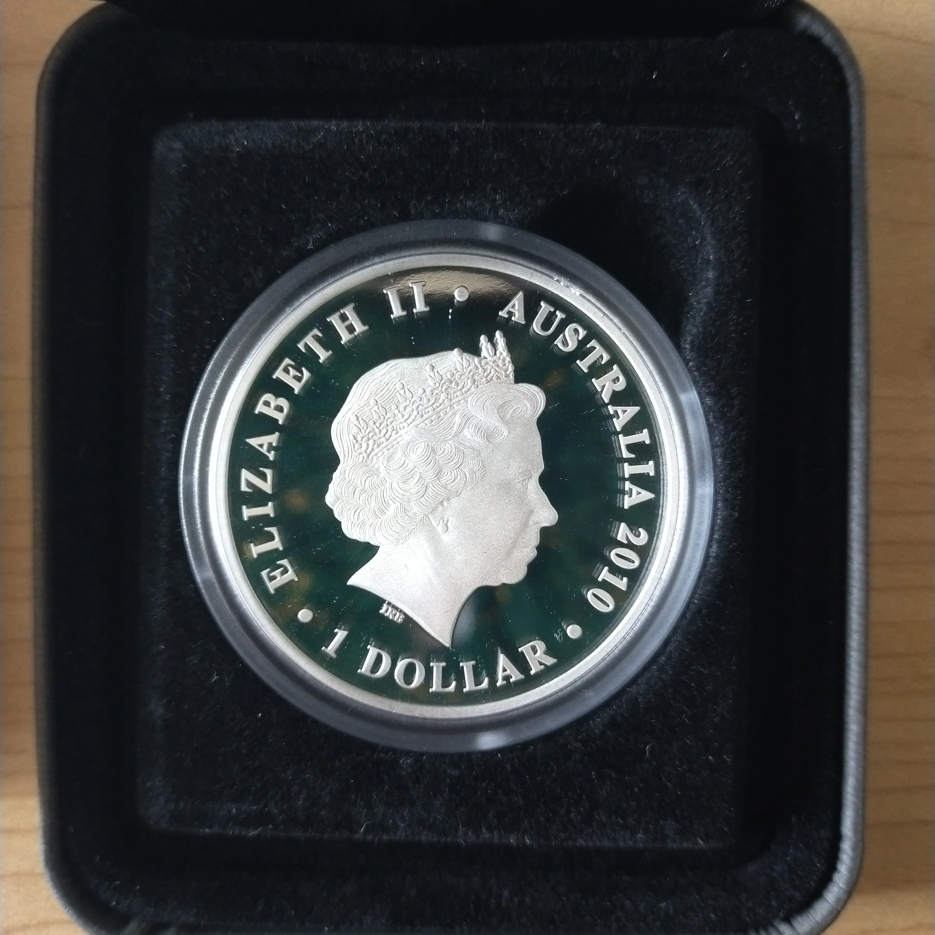 Australia 2010 Perth Mint $1 Centenary of Australian Commonwealth Silver Coinage 1oz .999 Proof Silver Coin - Image 3