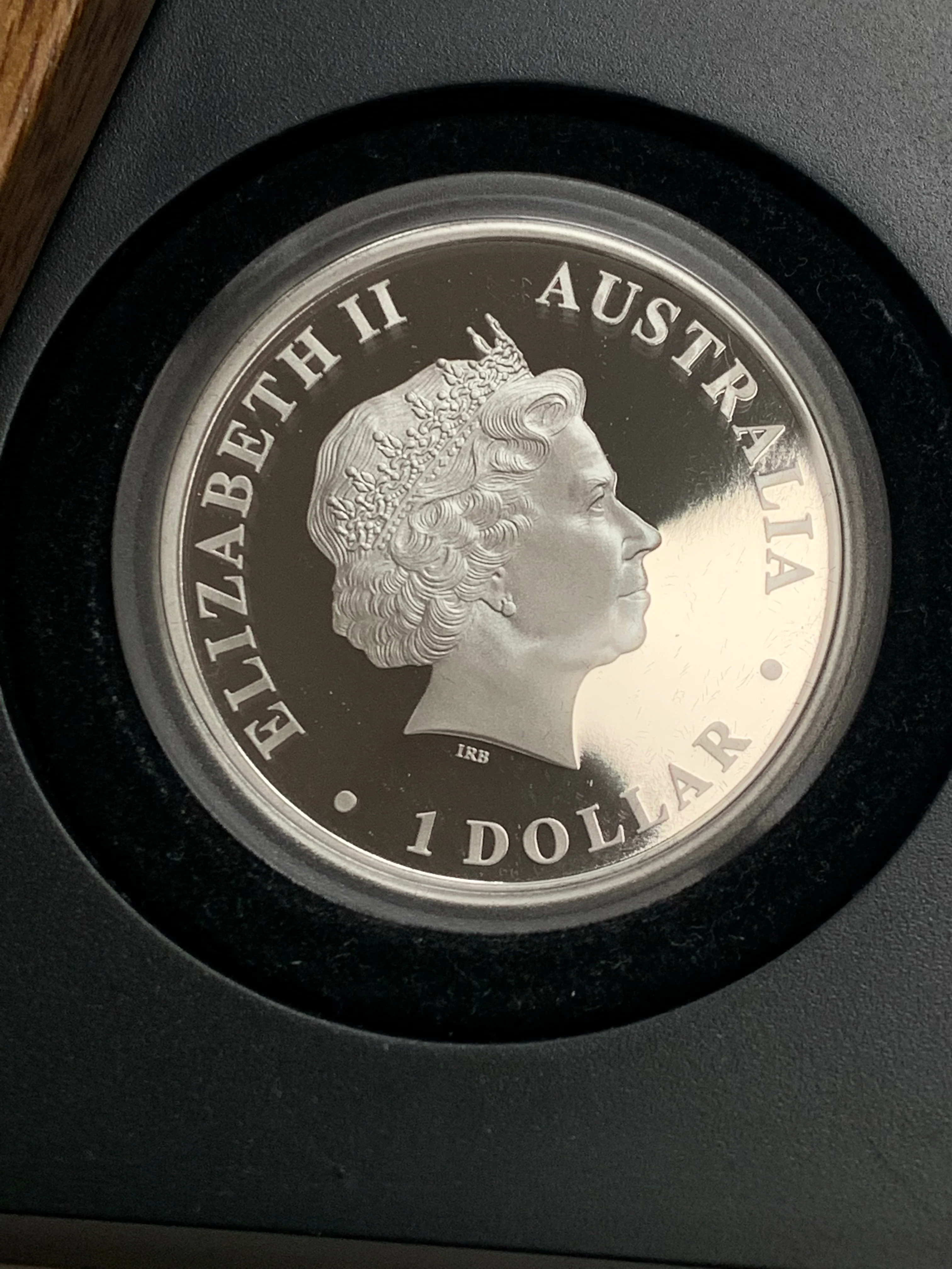 Australia 2010 Perth Mint $1 Coloured Crocodile 1oz .999 Silver Proof Coin - Image 2