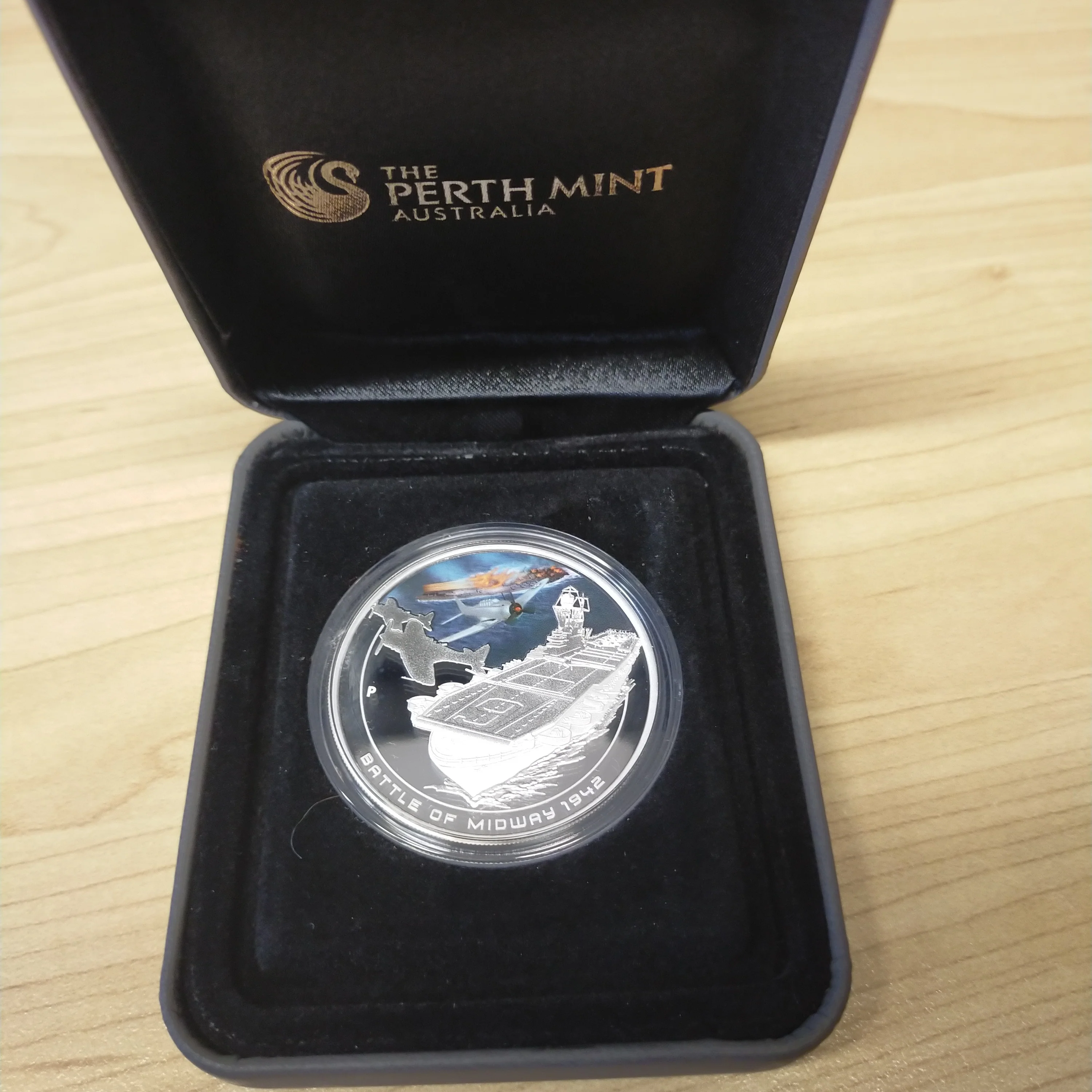 Australia 2010 Perth Mint Famous Naval Battles Set of 5 1oz Silver Coins - Image 6