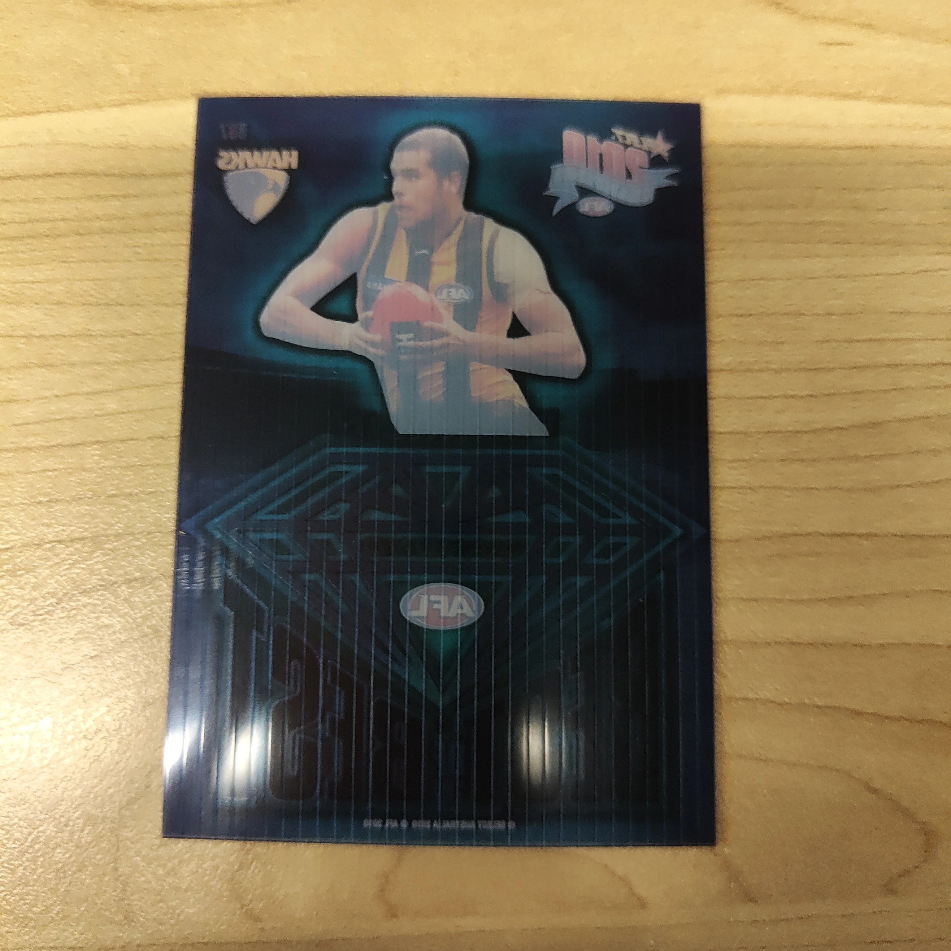 2010 Select Champions Diamond Best of the Best Lance Franklin Hawthorn Acetate Football Card - Image 2