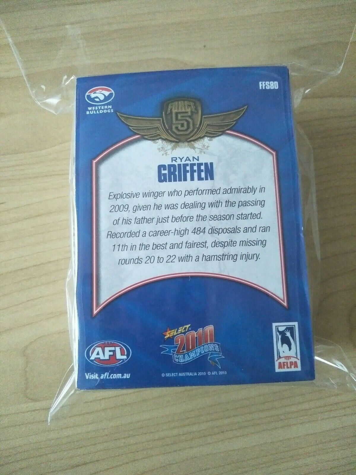 2010 Select Champions Gold Force Signature Complete Set Of 80 Cards - Image 2