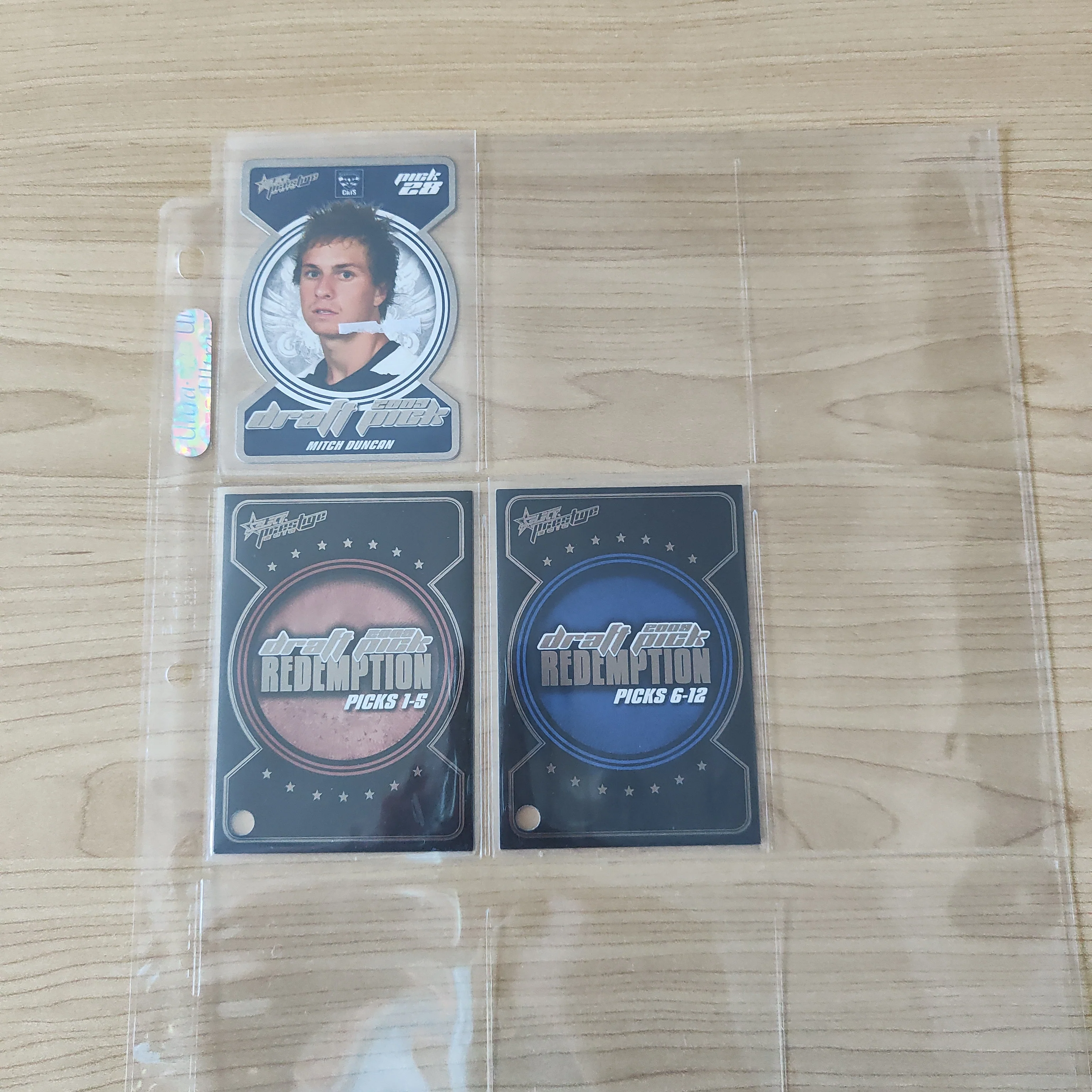 2010 Select Prestige Draft Pick Die Cut Set of 28 Cards With Two Redemption Cards - Image 4