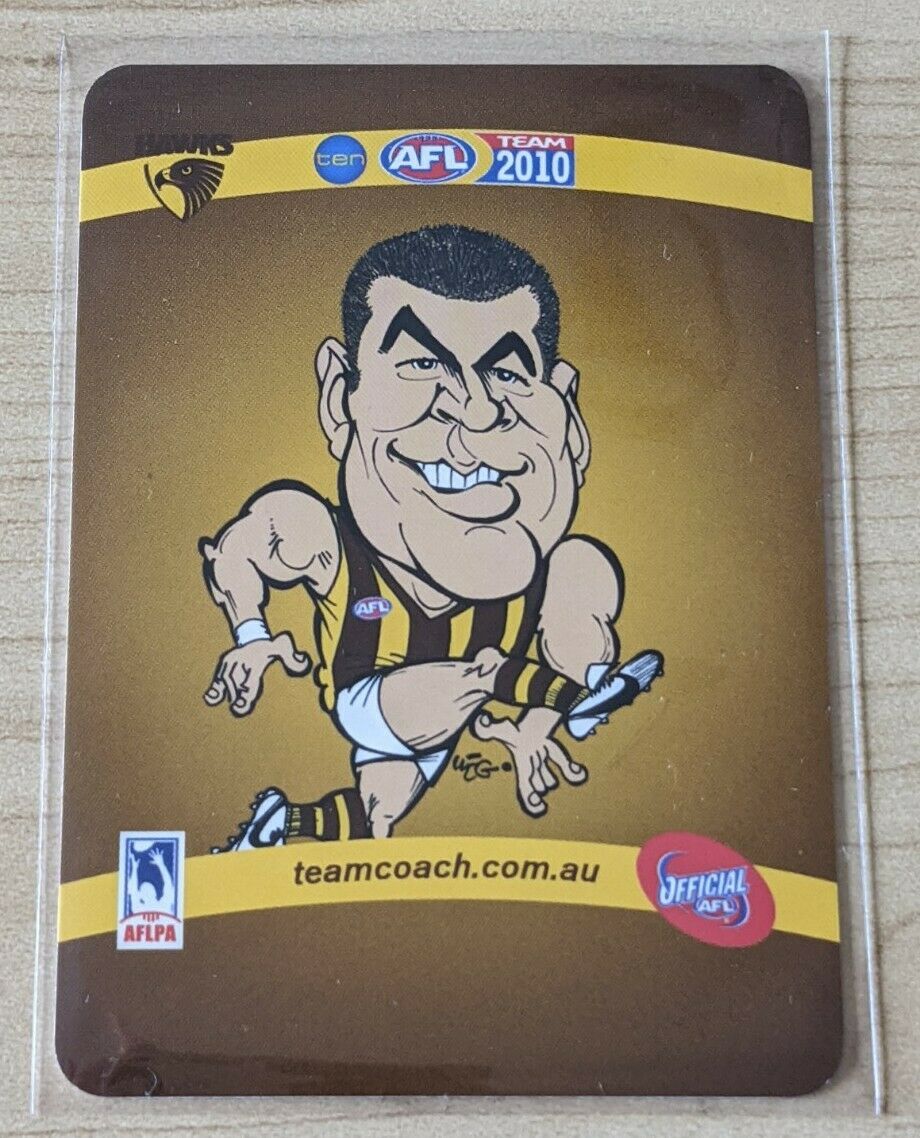 2010 Teamcoach Magic Wildcard Lance Franklin Hawthorn PW02 Footballs Rare - Image 2