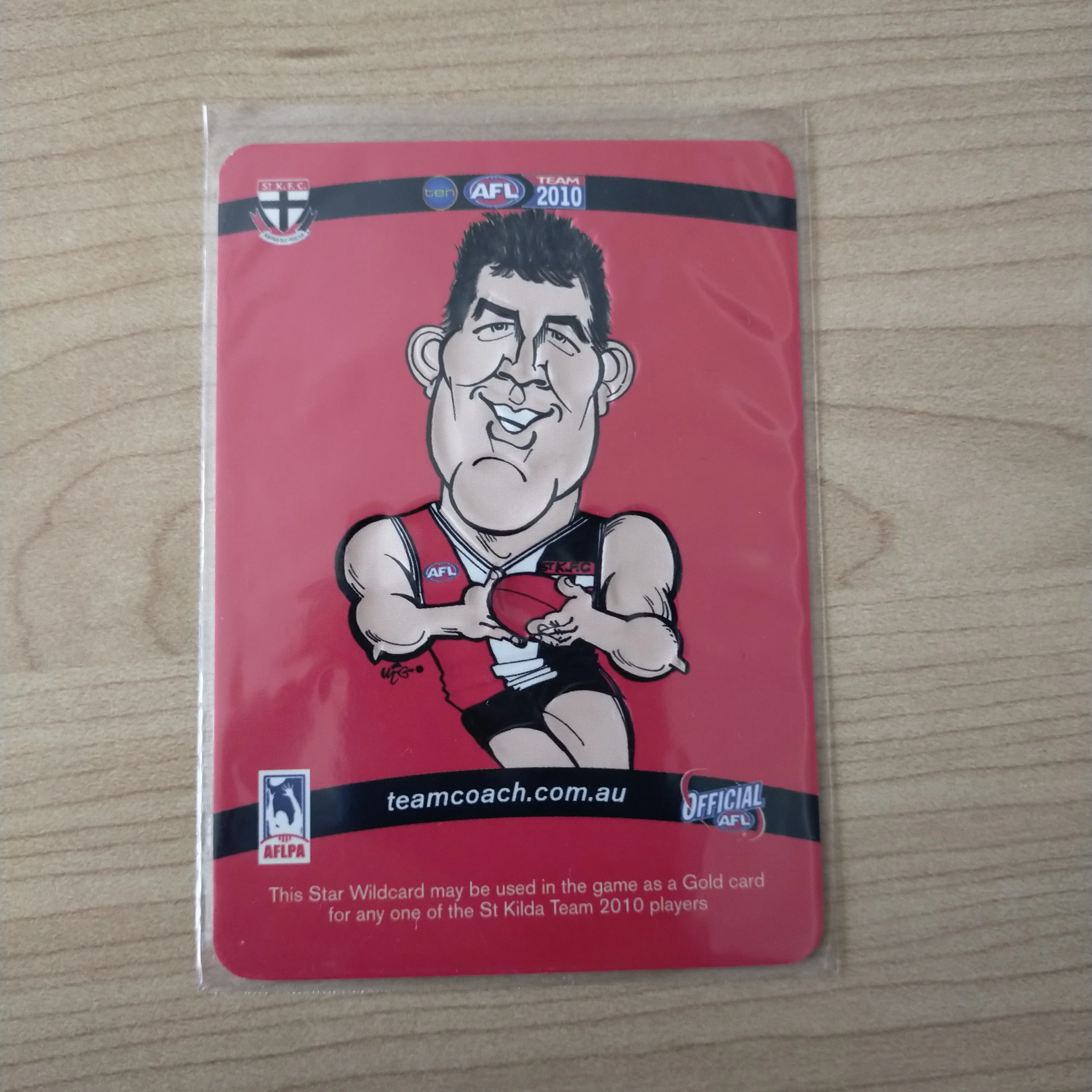 2010 Teamcoach Star Wildcard Nick Dal Santo St Kilda SW-13 - Image 2