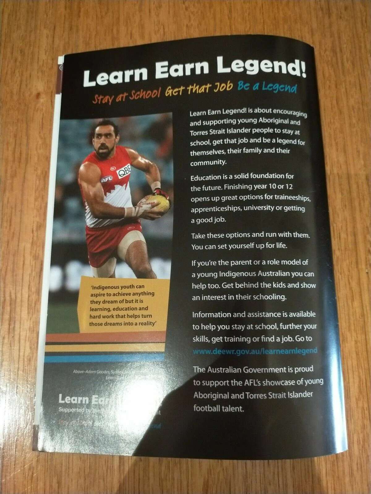 2011 Feb 4 AFL Indigenous All Stars v Richmond Football Record - Image 3