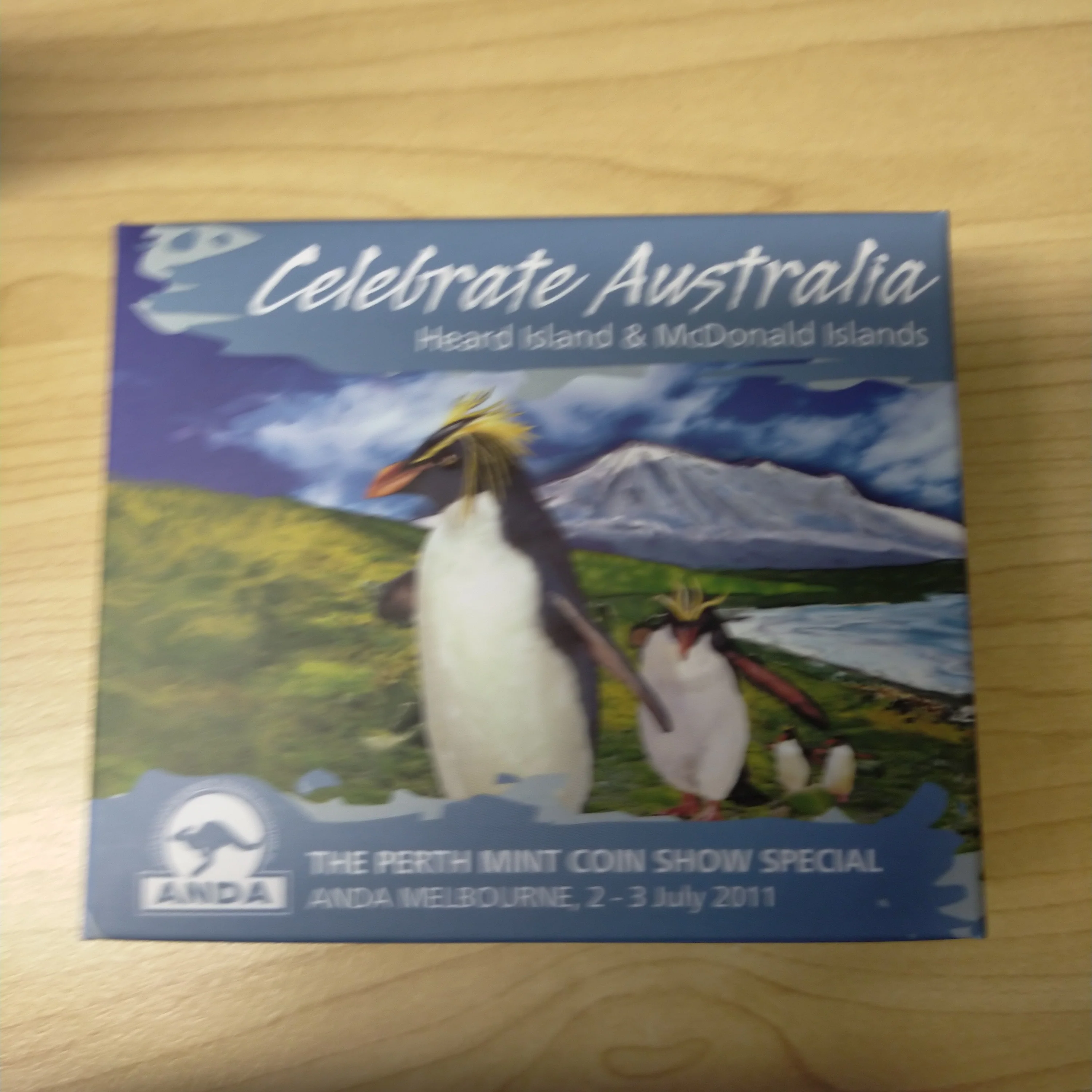 Australia Antarctic 2011 Perth Mint $1 Celebrate Australia Heard Island & McDonald Islands 1oz .999 Silver Proof Coin - Image 5