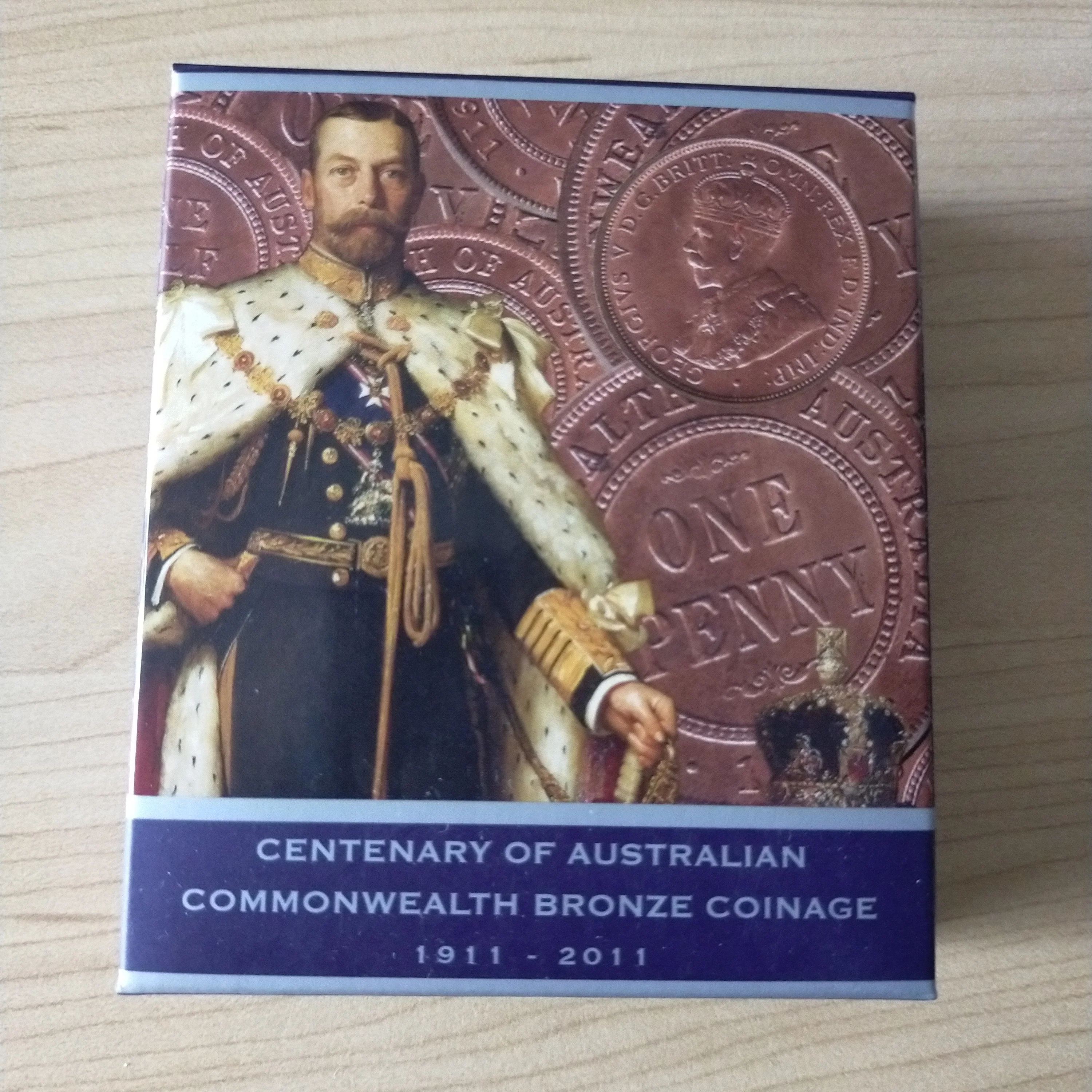 Australia 2011 Perth Mint $1 Centenary of Australian Commonwealth Bronze Coinage 1oz .999 Proof Silver Coin - Image 5