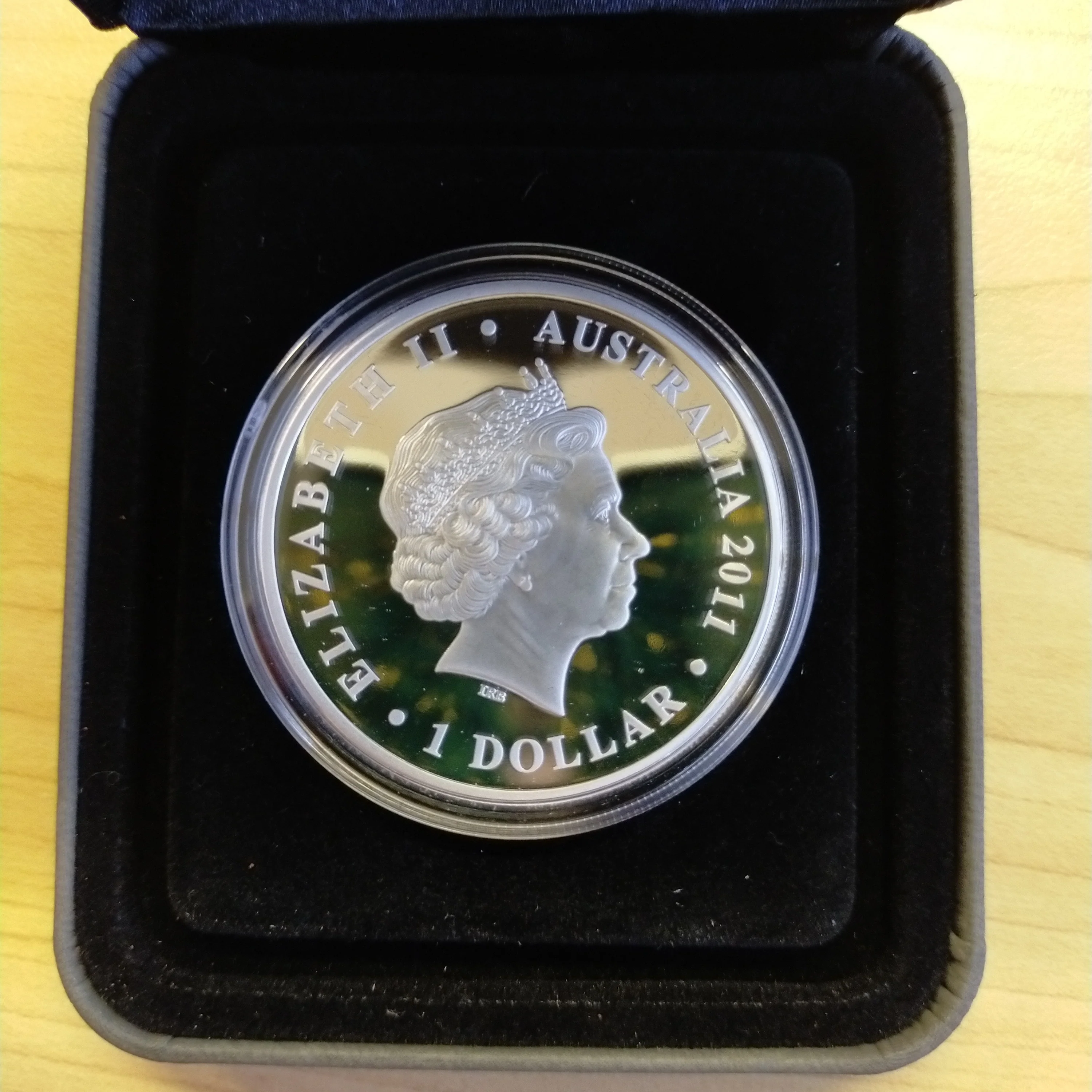 Australia 2011 Perth Mint $1 Dame Nellie Melba 1oz .999 Proof Silver Coin - Image 3