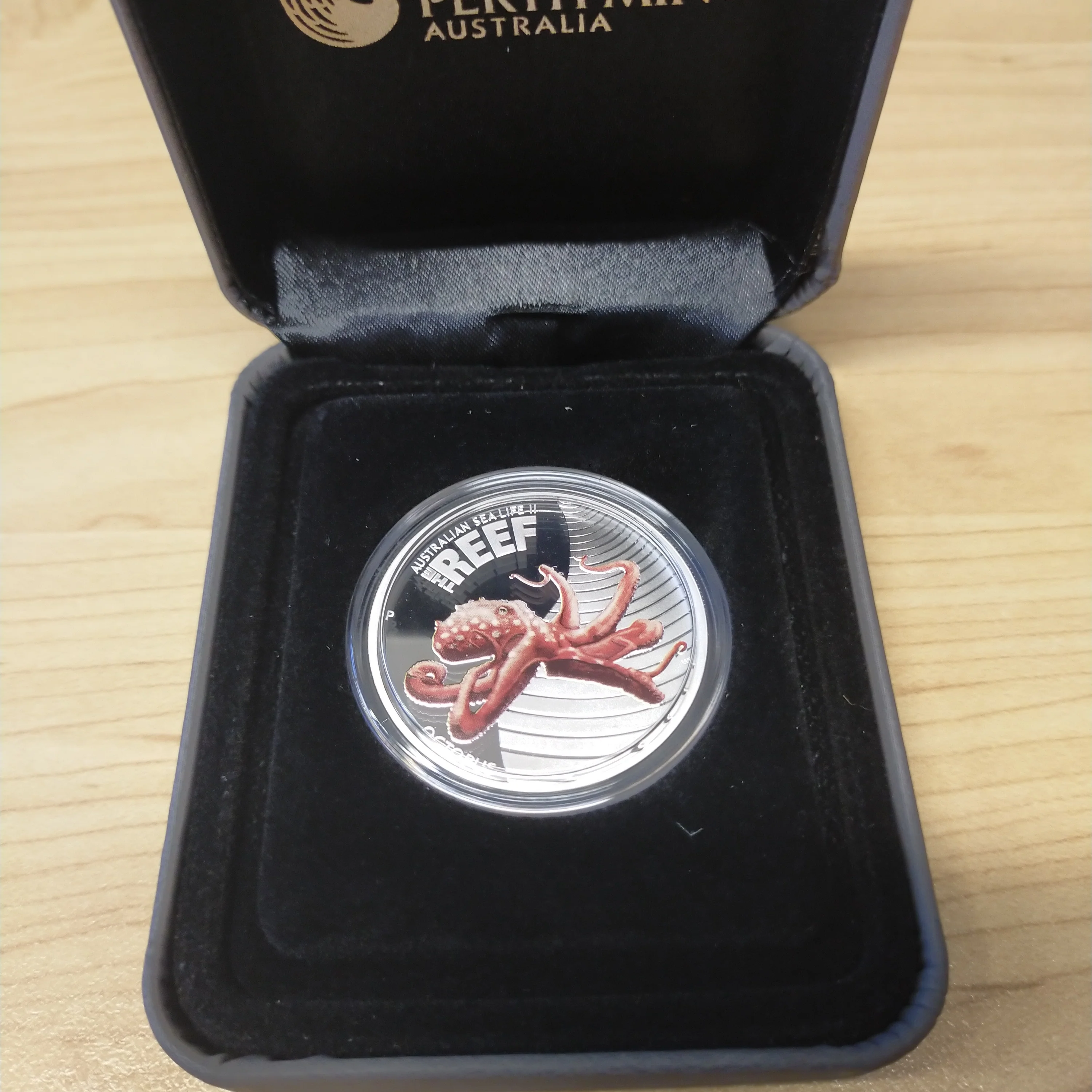 Australia 2011 Perth Mint Australian Sea Life The Reef Series 2 Set of 5 1/2oz Silver Coins - Image 5