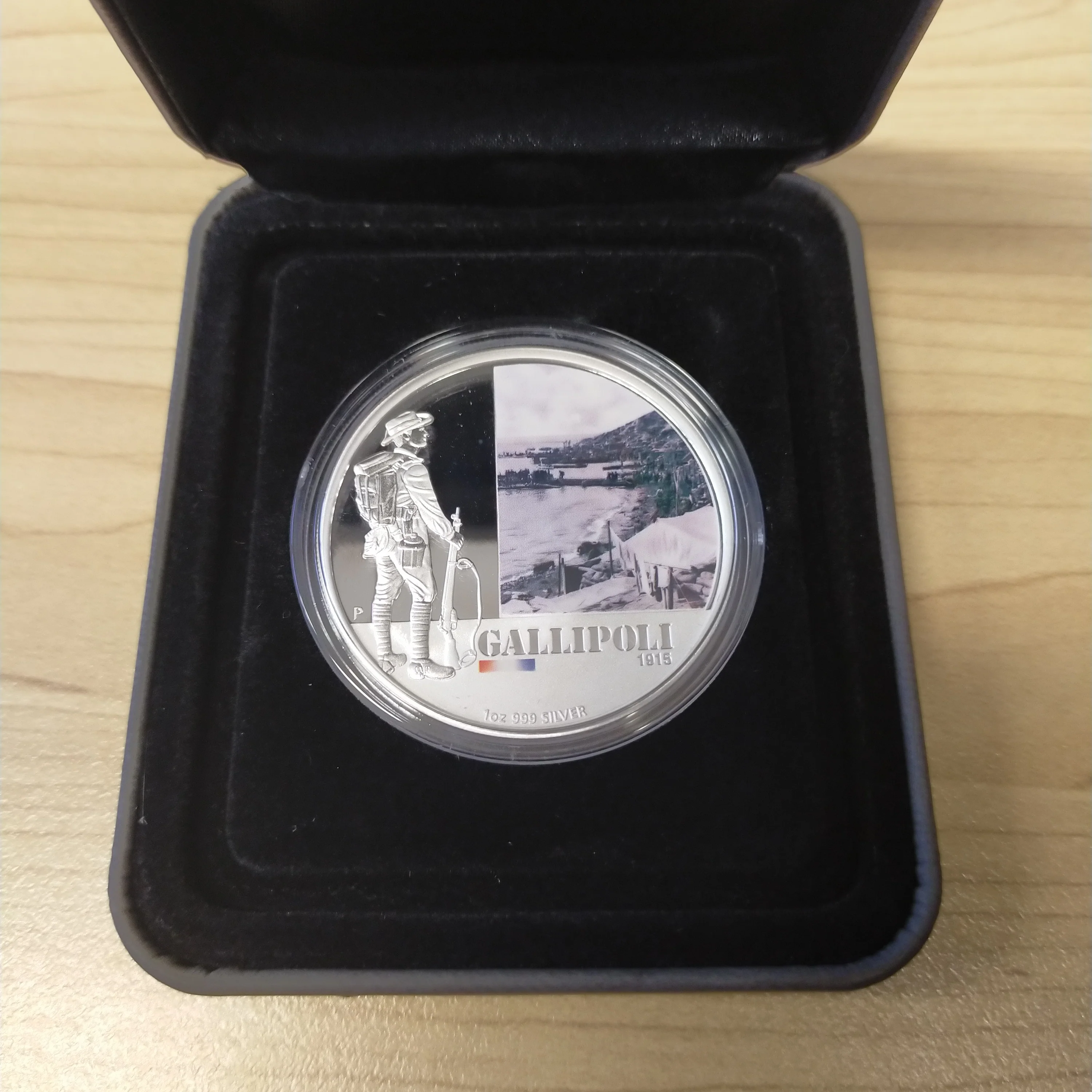 Australia 2011 Perth Mint Famous Battles in Australian History Set of 5 1oz Silver Coins - Image 2