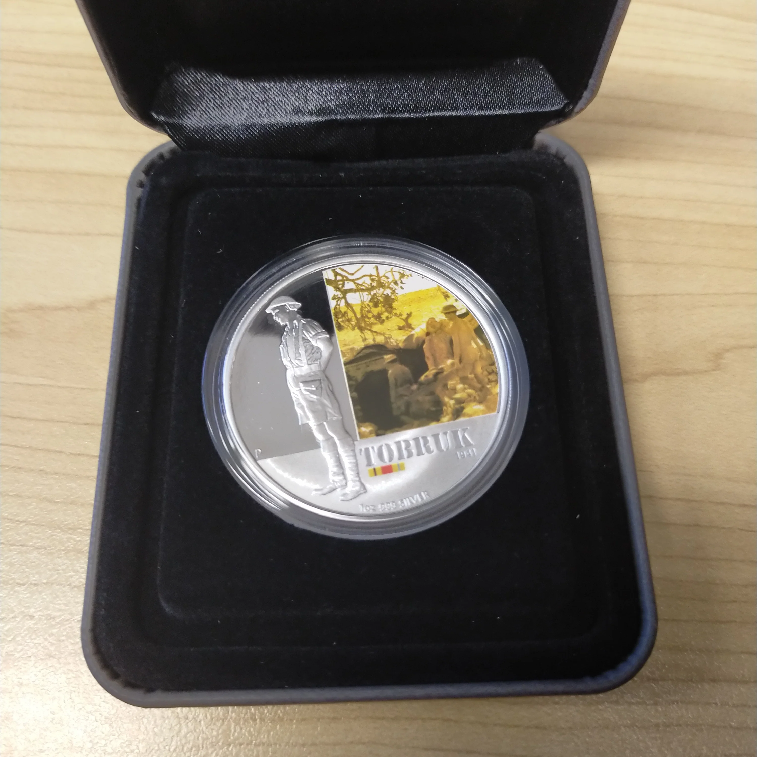 Australia 2011 Perth Mint Famous Battles in Australian History Set of 5 1oz Silver Coins - Image 3