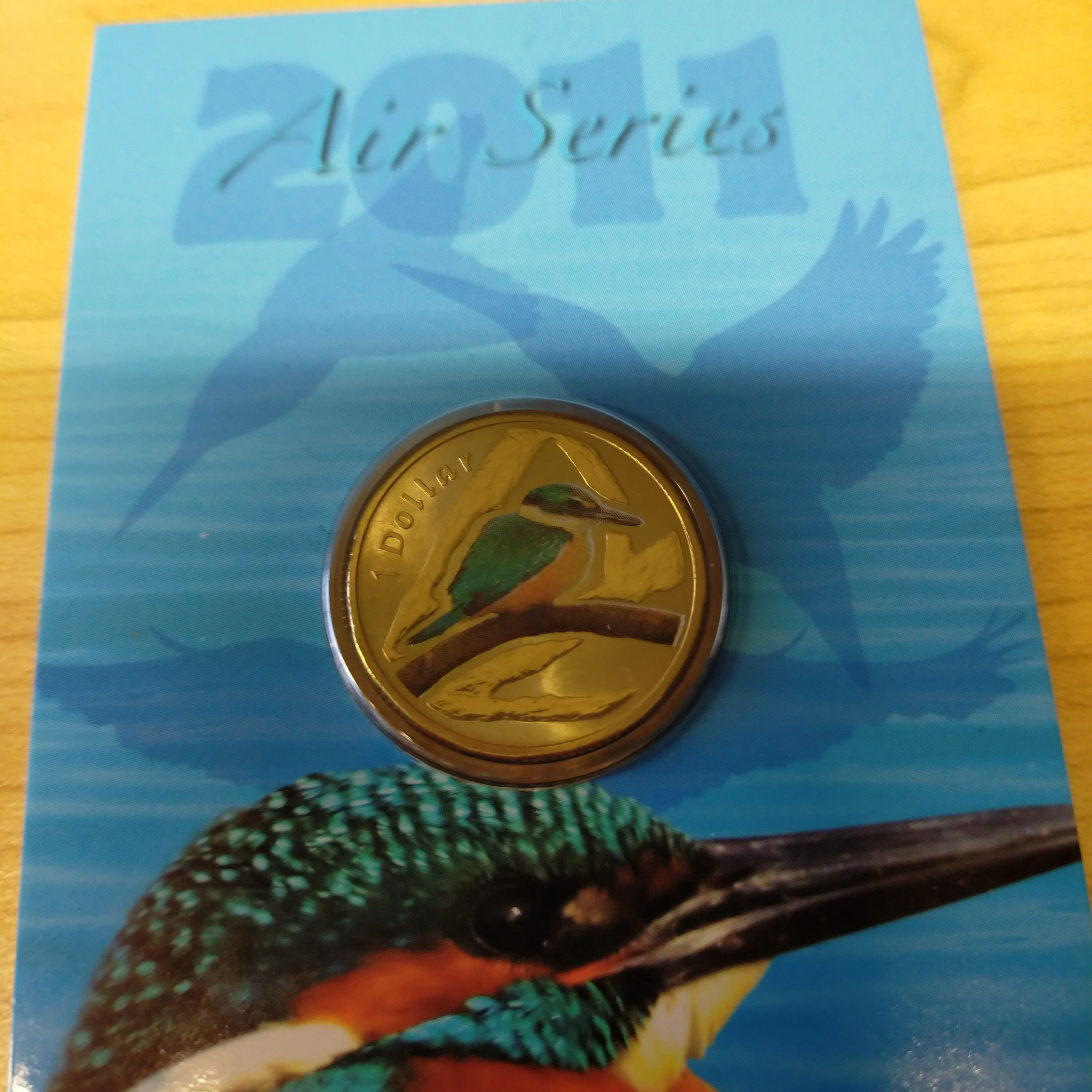 Australia 2011 Royal Australian Mint $1 Air Series Set of 6 coloured Coins - Image 2