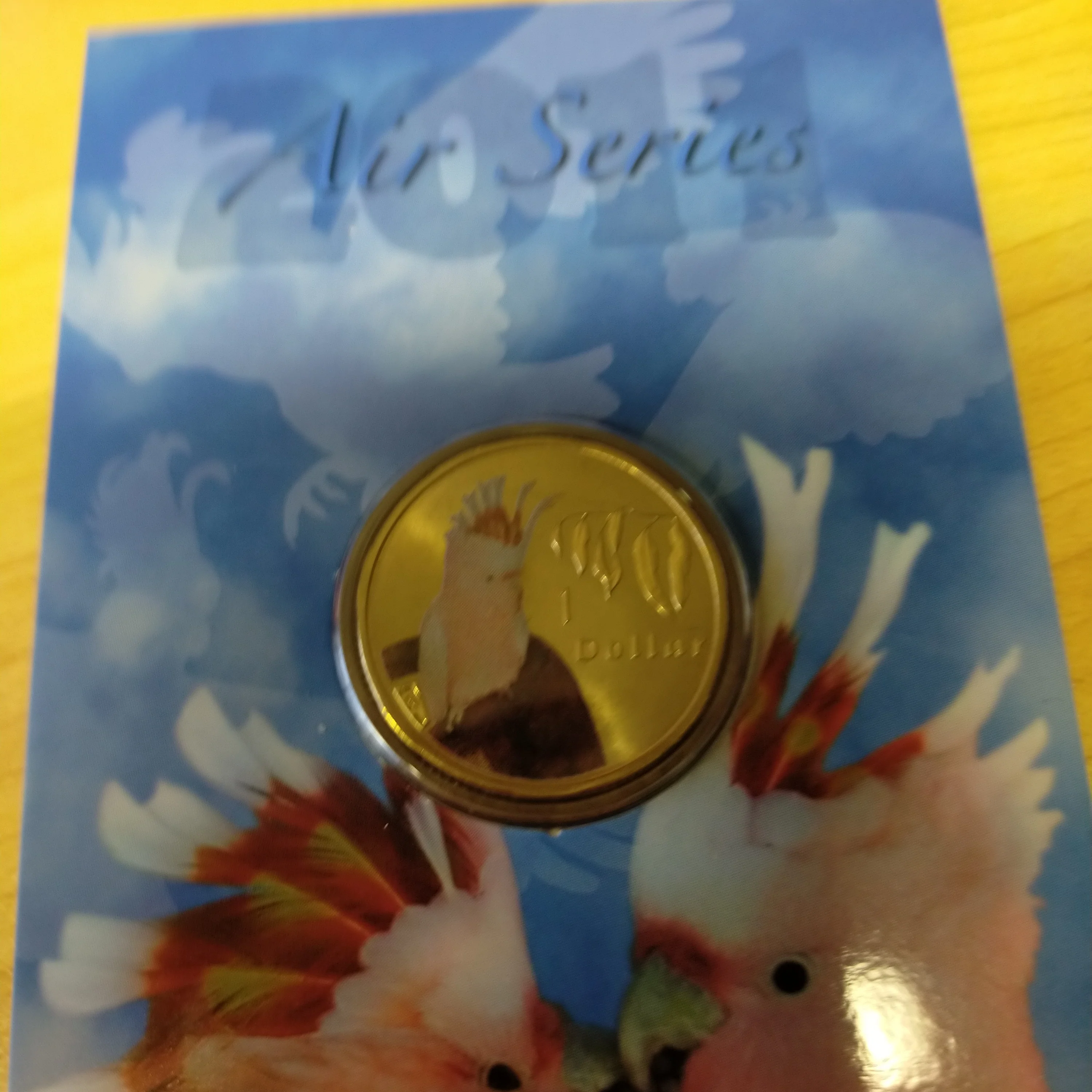Australia 2011 Royal Australian Mint $1 Air Series Set of 6 coloured Coins - Image 3