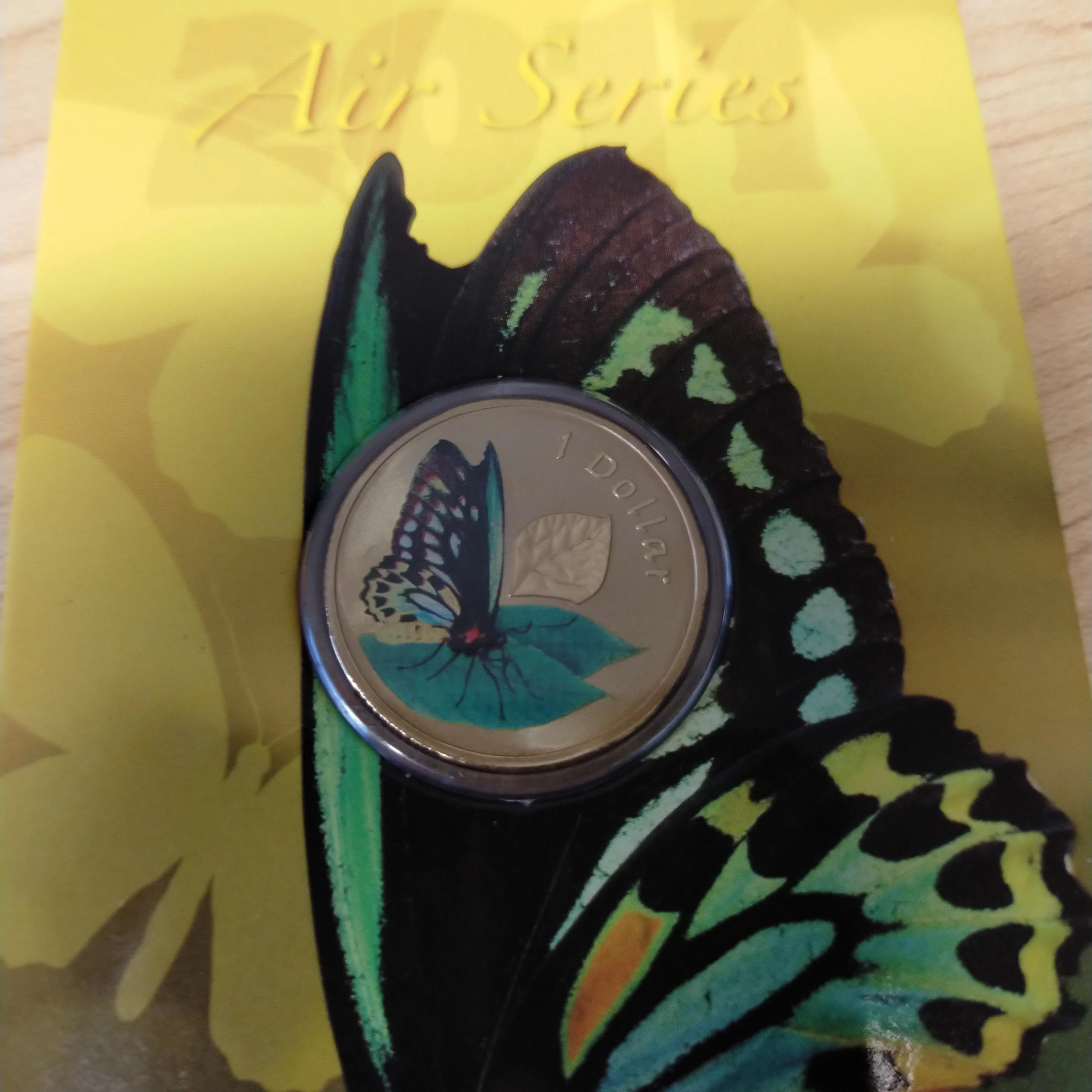 Australia 2011 Royal Australian Mint $1 Air Series Set of 6 coloured Coins - Image 4