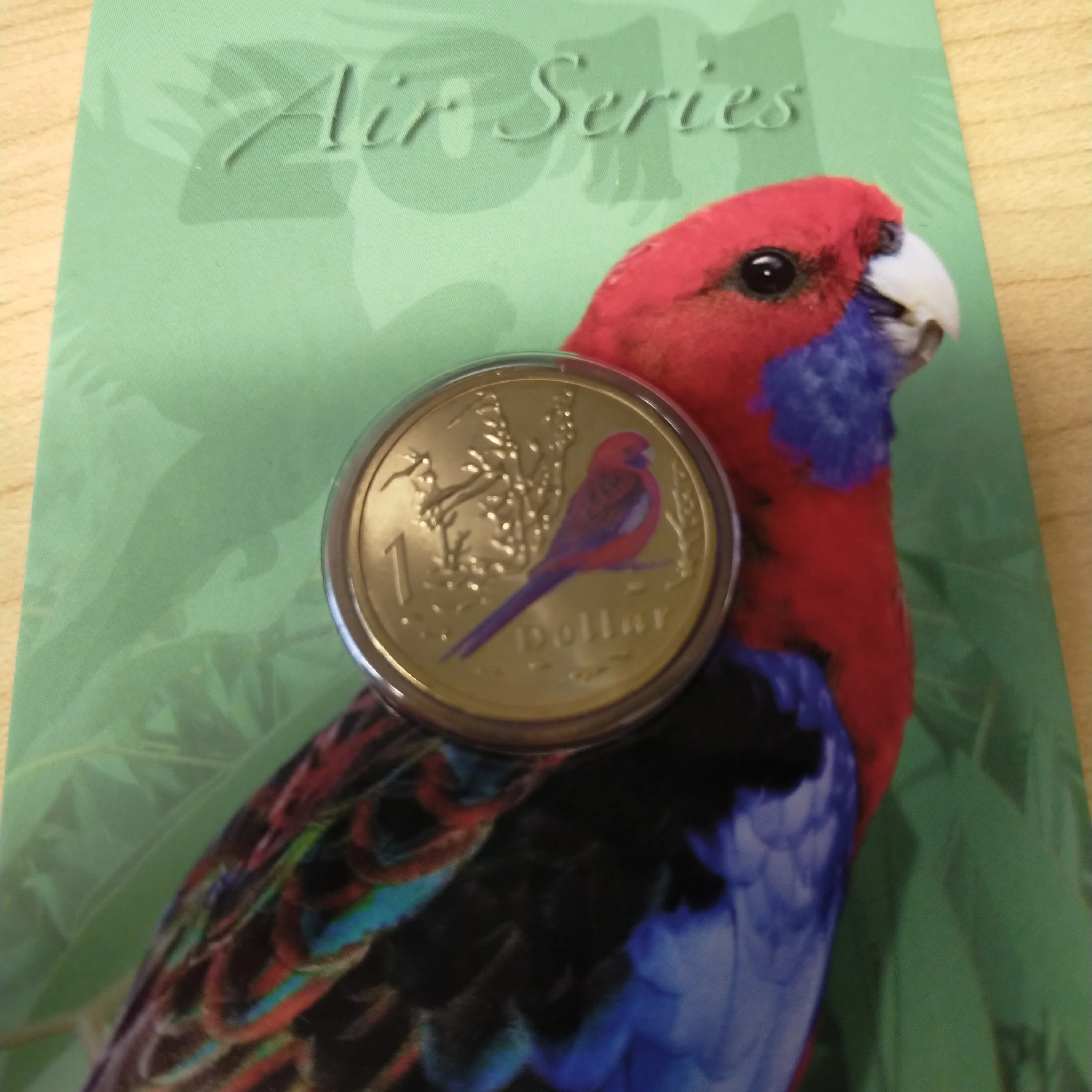 Australia 2011 Royal Australian Mint $1 Air Series Set of 6 coloured Coins - Image 7