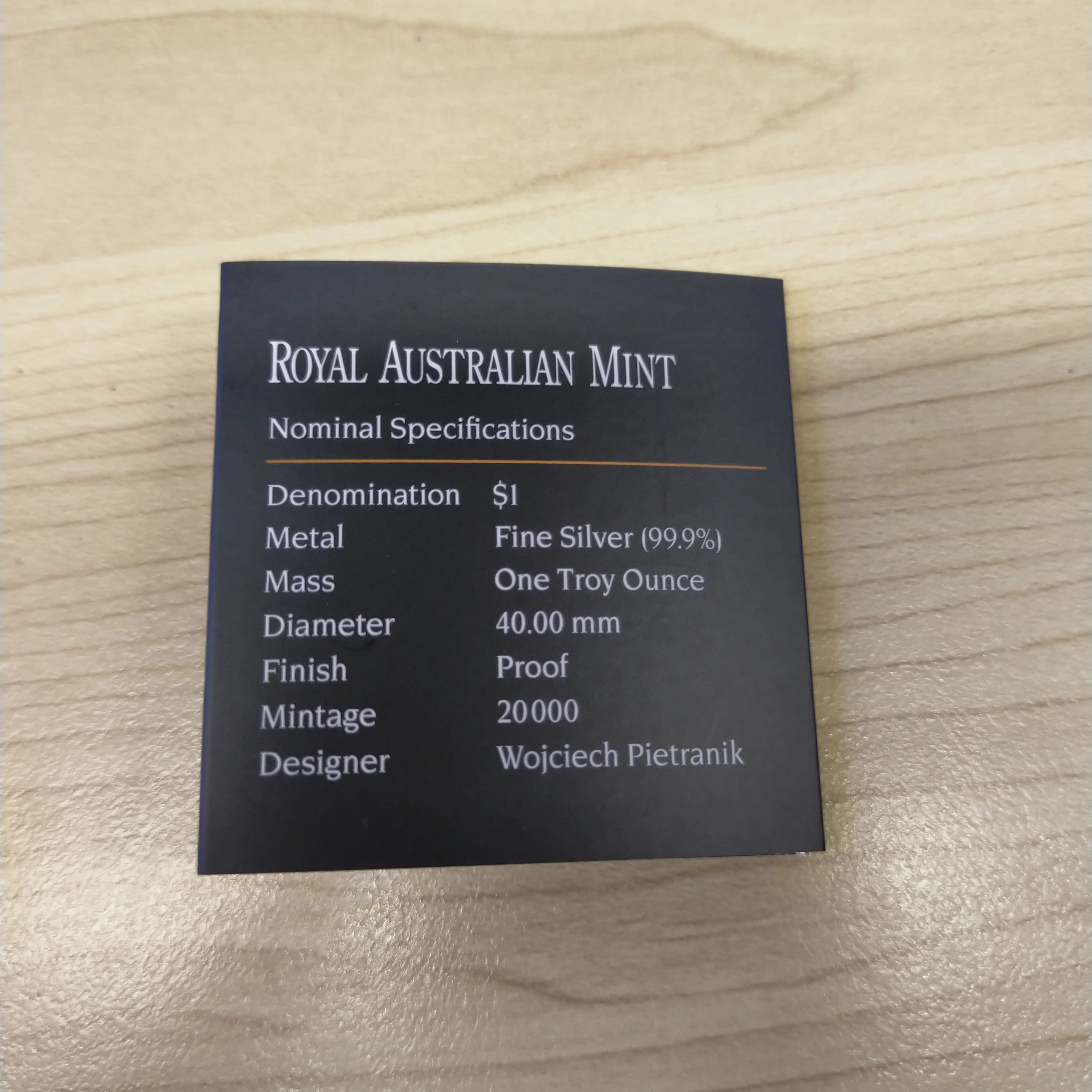 Australia 2011 Royal Australian Mint $1 Kangaroo Allied Rock-Wallaby Silver Proof Coin - Image 4