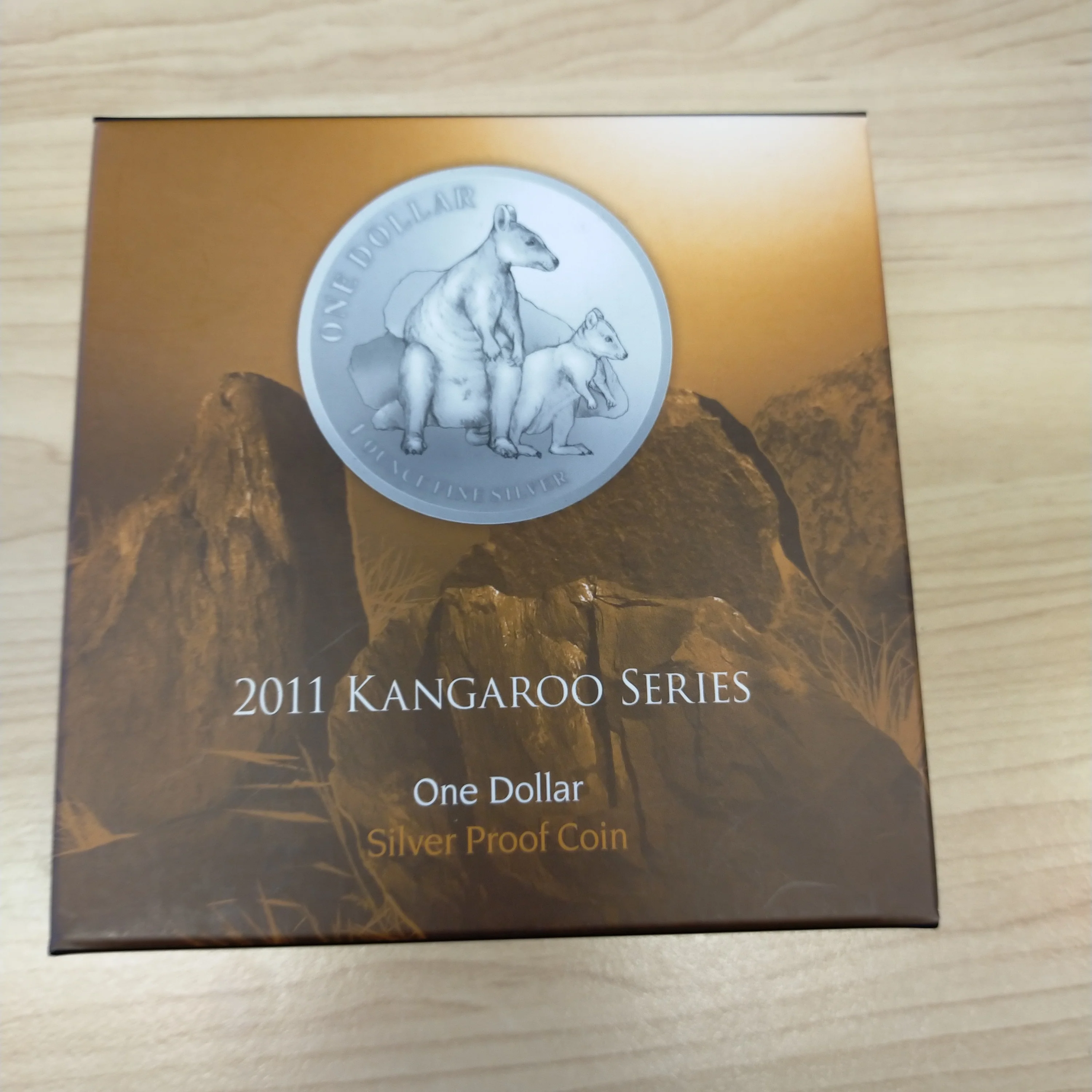 Australia 2011 Royal Australian Mint $1 Kangaroo Allied Rock-Wallaby Silver Proof Coin - Image 5