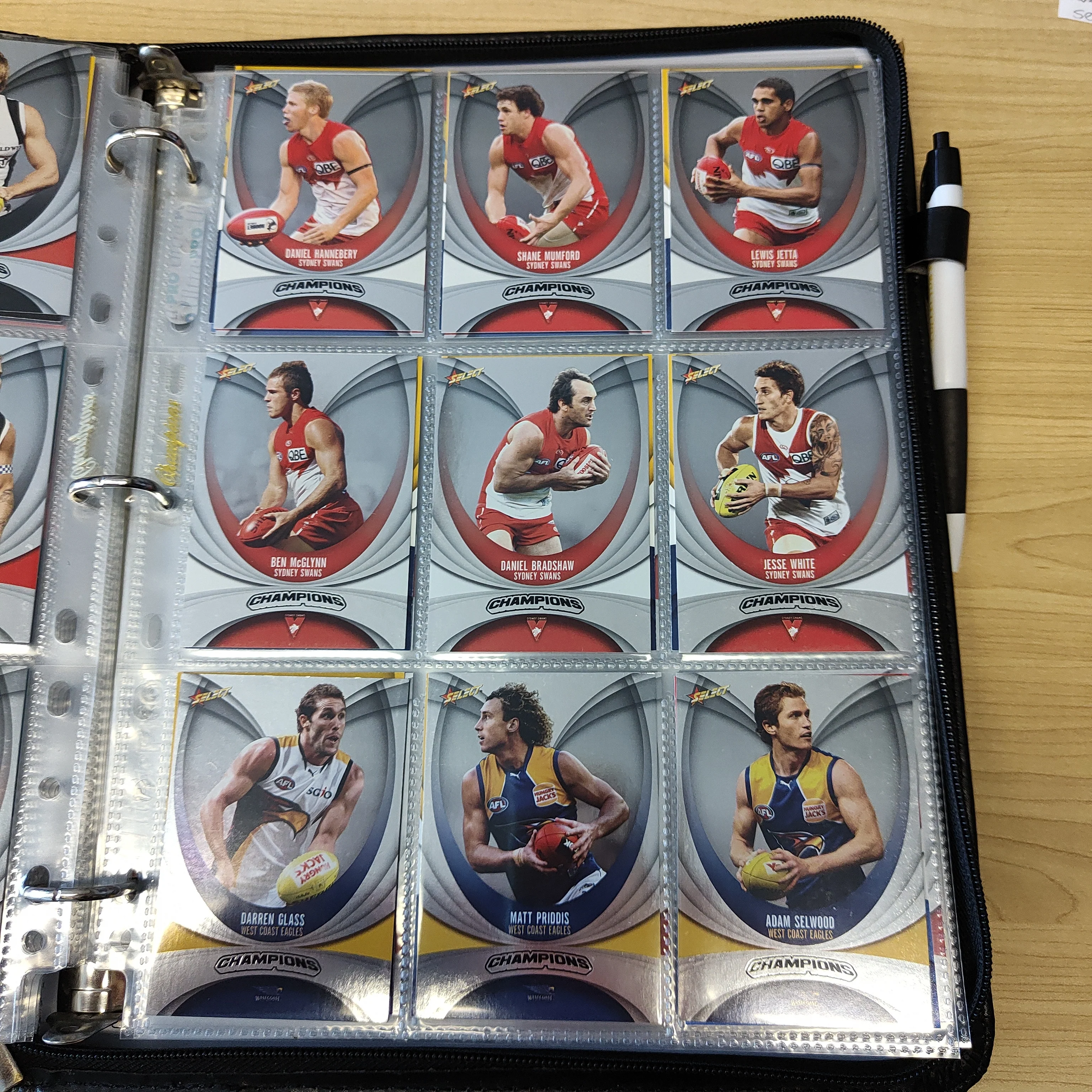 2011 Select Champions Complete Silver Parallel Set of 190 Cards - Image 10